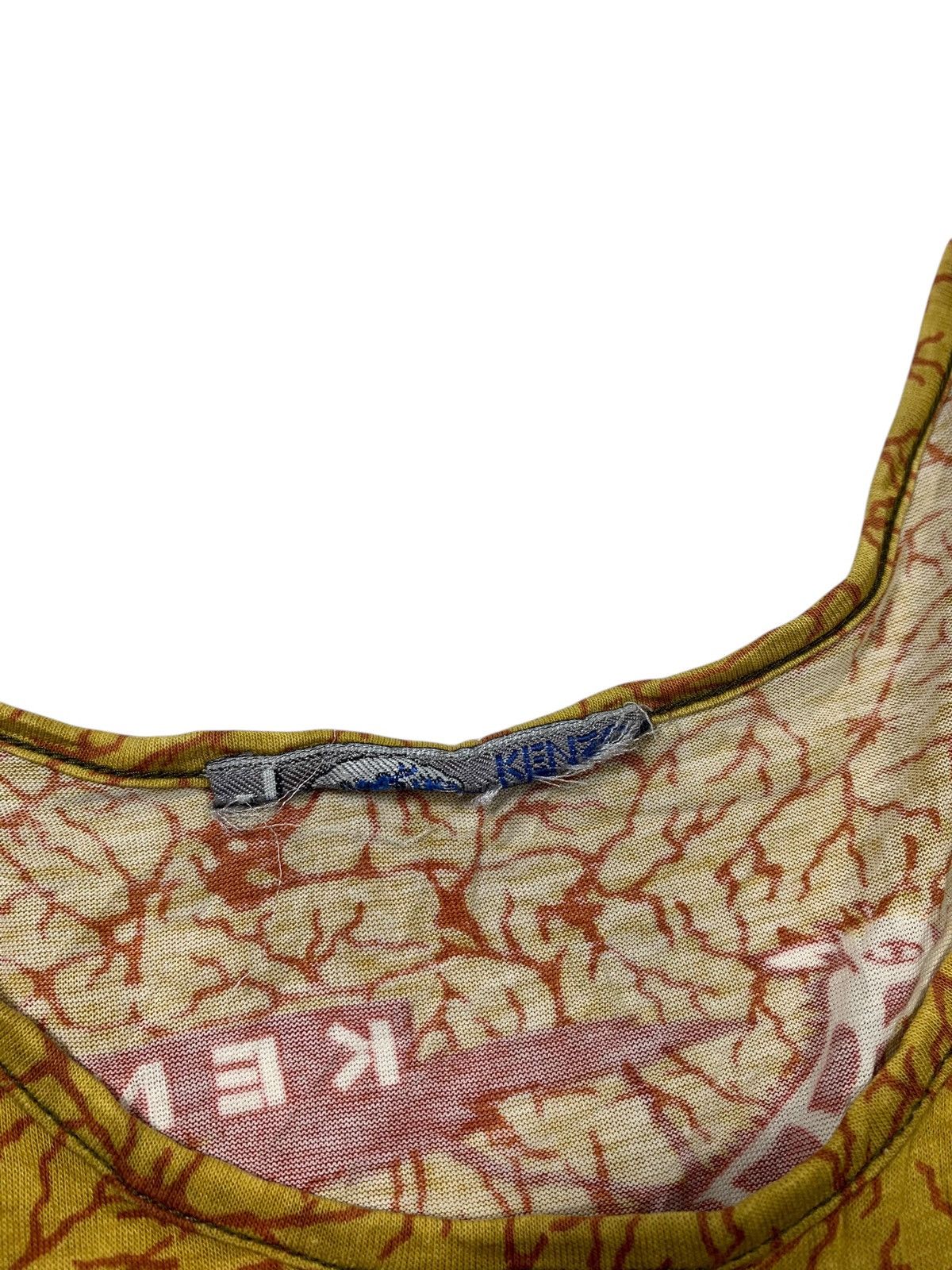Kenzo × Vintage 💥FINAL DROP💥 VTG Tanktop kenzo Jeans Giraffe Size US M / EU 48-50 / 2 - 5 Thumbnail