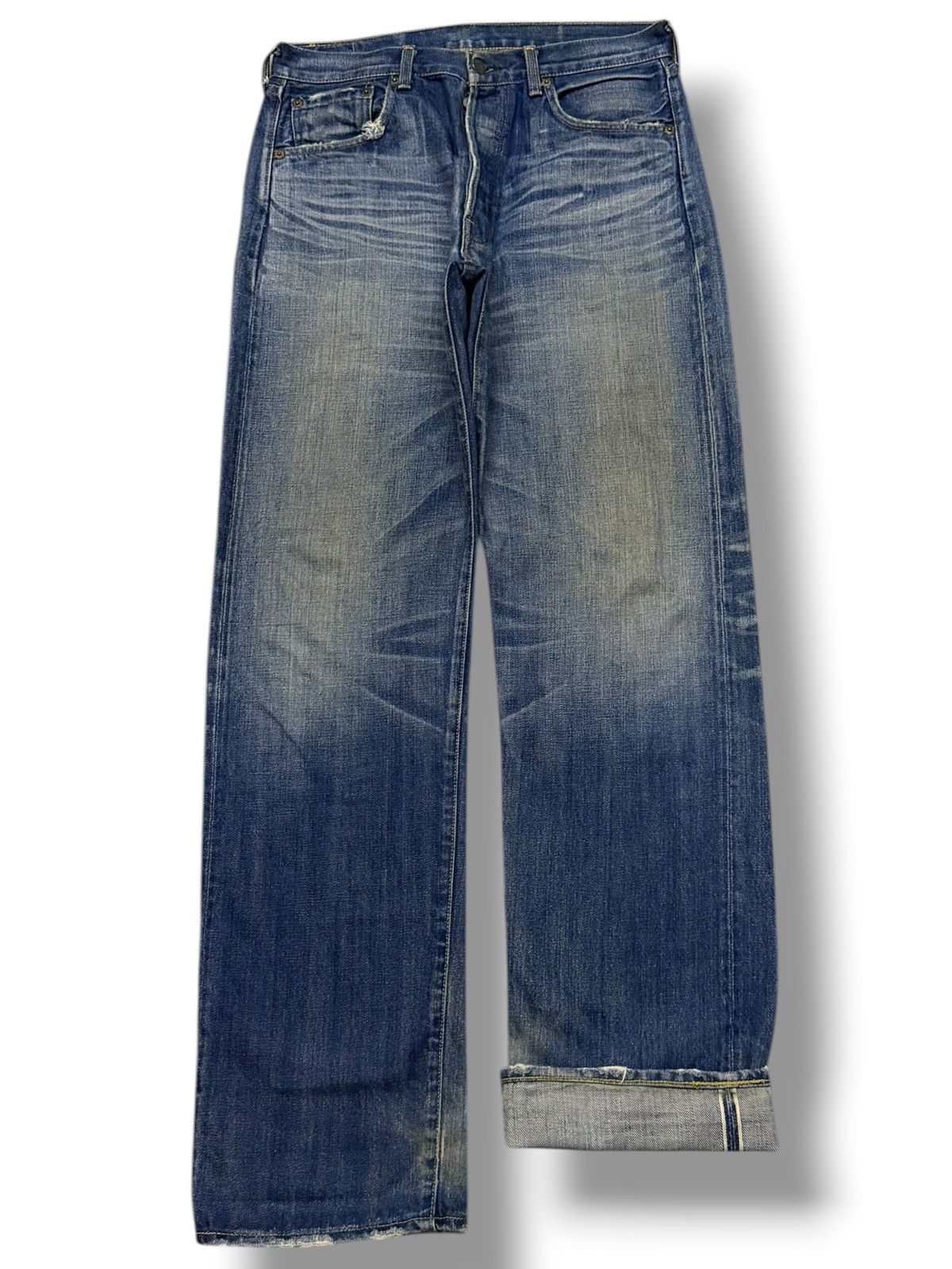 Levi's Vintage Clothing Vintage 00s Levi’s 501 XX Big E Made in Japan Selvedge | W32 Size US 32 / EU 48 - 2 Thumbnail