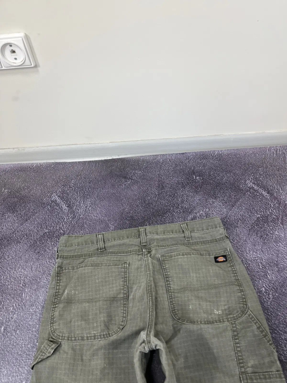 Dickies × Vintage Vintage Dickies Y2K Olive Work Hype Baggy Pants Size US 34 / EU 50 - 5 Thumbnail