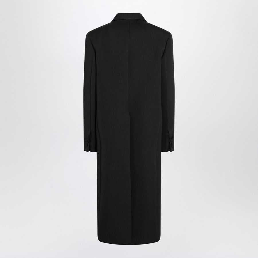 Gucci o1d2blof0325 Long Double-breasted Coat in Dark Grey Size US M / EU 48-50 / 2 - 2 Thumbnail