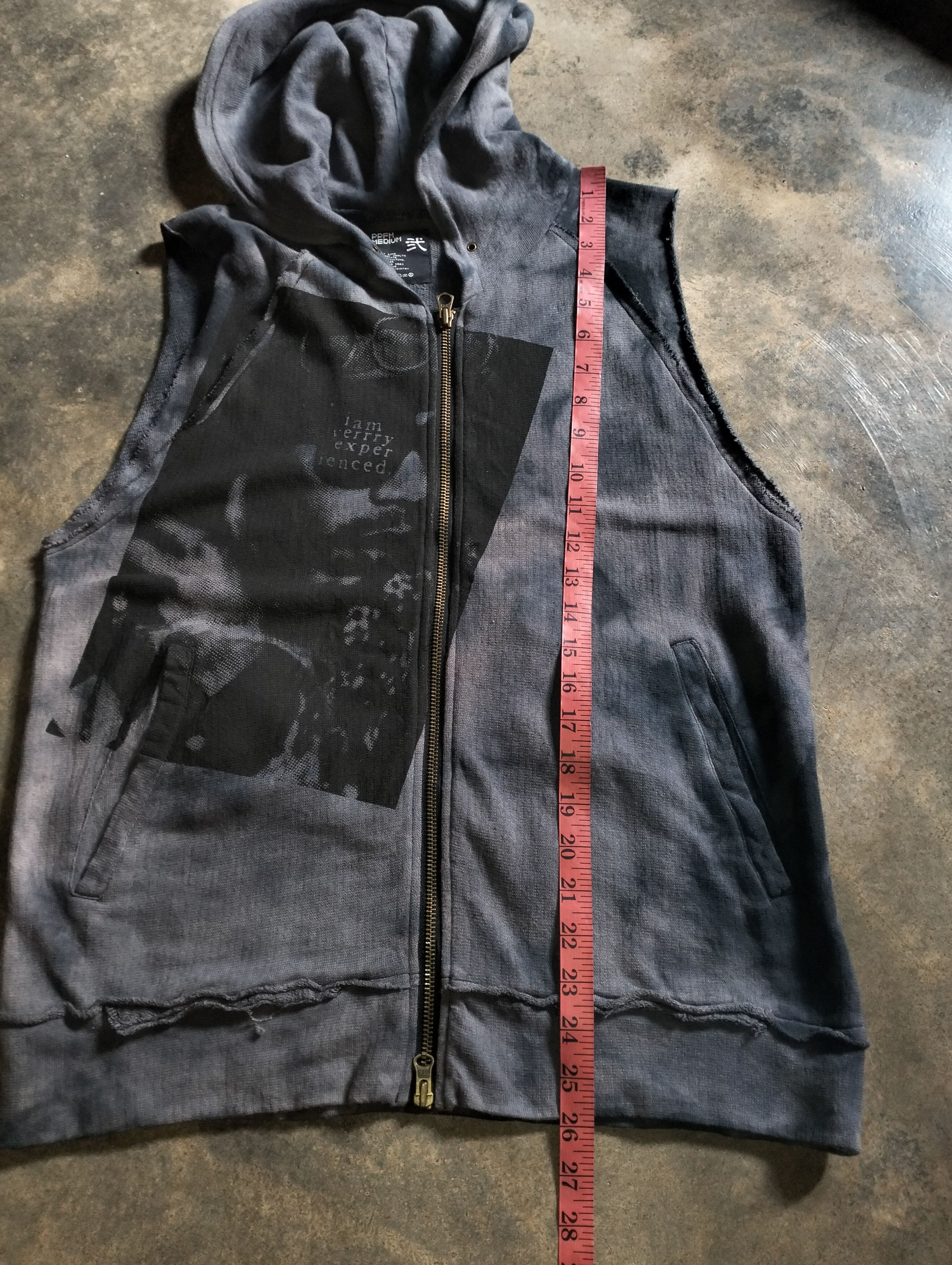 PPFM PPFM x Jimi Hendrix Tie Dye Sleeveless Hoodie Zipper Rare Size US M / EU 48-50 / 2 - 17 Thumbnail