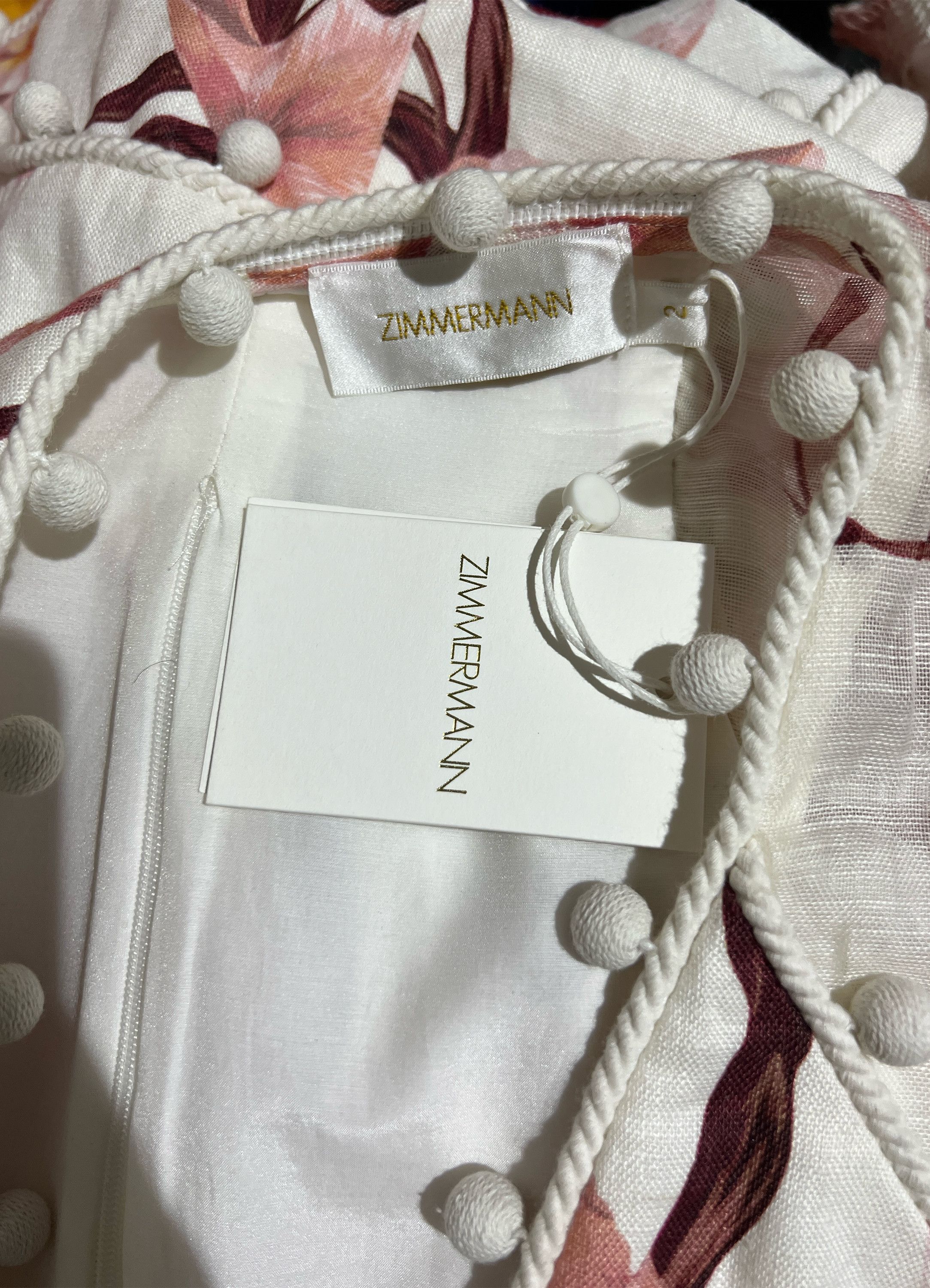 Zimmermann Corsage Bauble Mini Dress Size M / US 6-8 / IT 42-44 - 6 Thumbnail