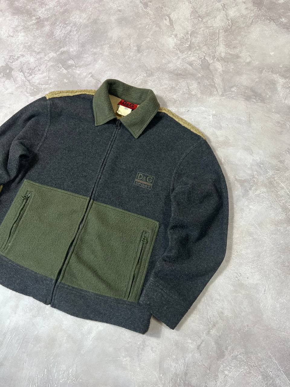 Dolce & Gabbana Vintage Dolce Gabbana Fleece Zip Sherpa Jacket Size US S / EU 44-46 / 1 - 2 Thumbnail