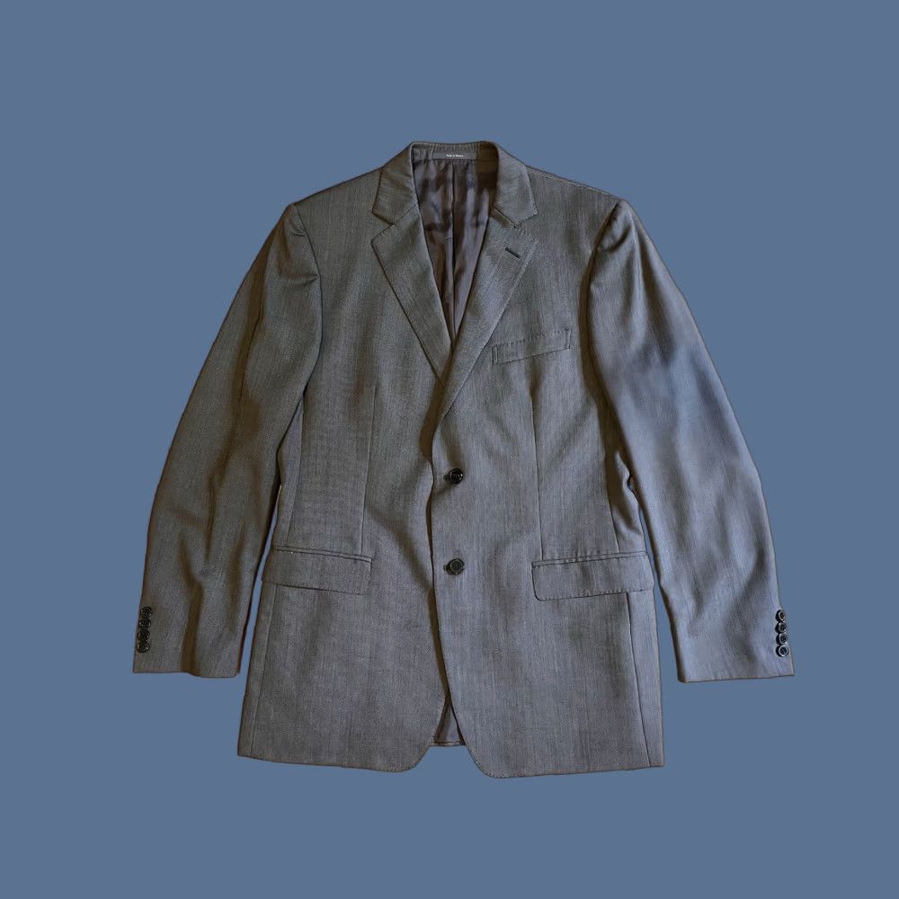 Ermenegildo Zegna Zegna Blazer Men’s 52L Grey Wool Jacket Blazer Mens 52L Grey Wool Solid Vintage? No. Size 52R - 1 Thumbnail