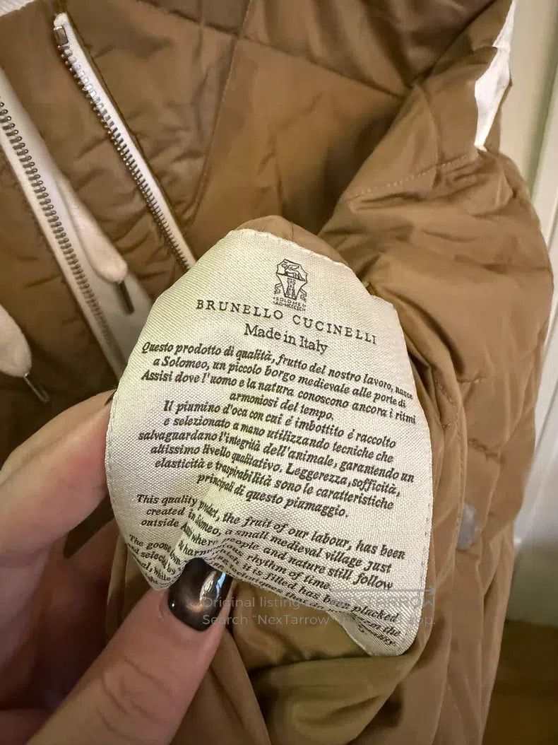 Brunello Cucinelli Brunello Cucinelli Women's double-sided wear cotton vest Size XS / US 0-2 / IT 36-38 - 6 Thumbnail