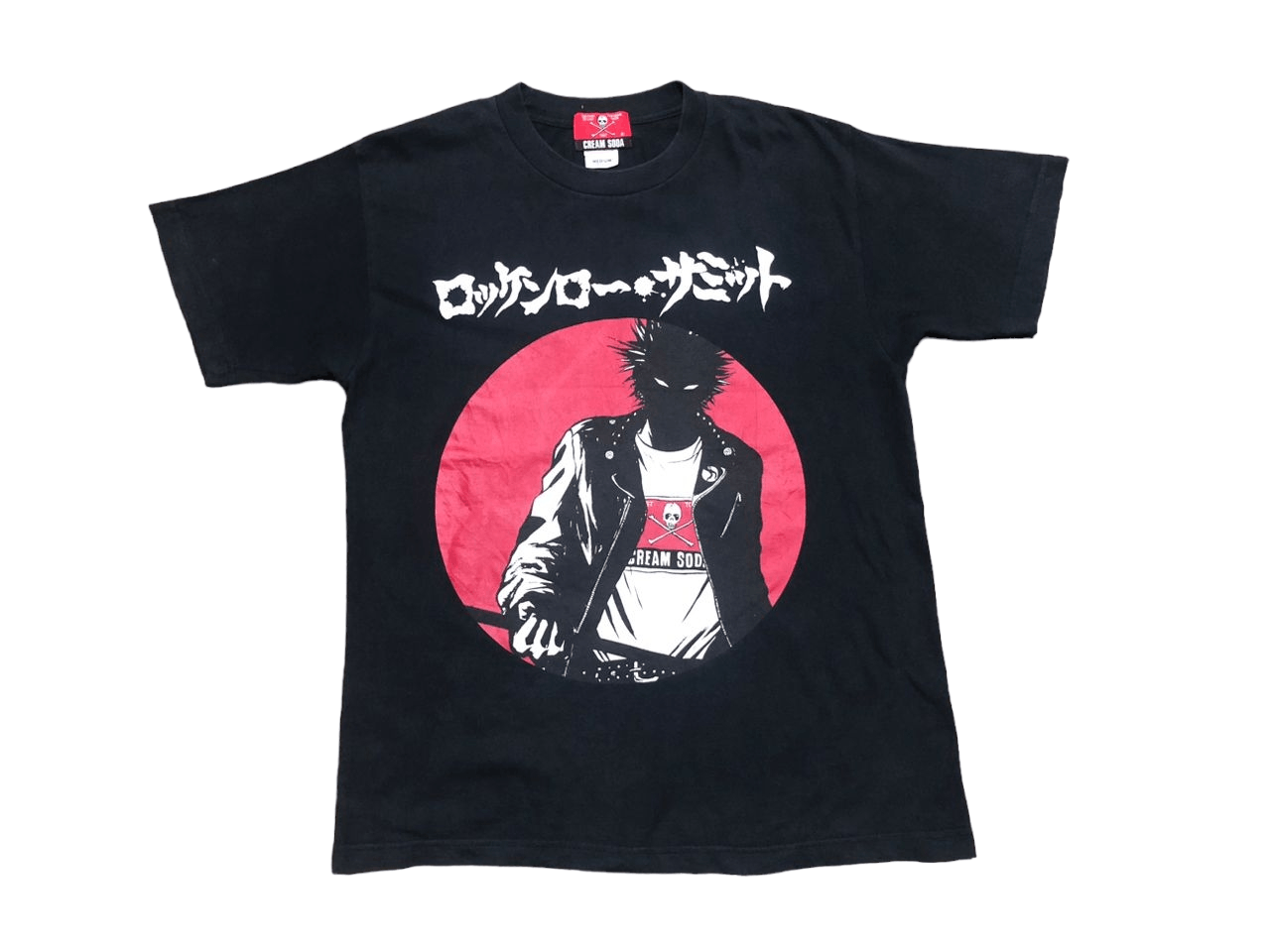image of Vintage Cream Soda Kiss The Sky Tribute Elvis in Black, Men's (Size Medium)