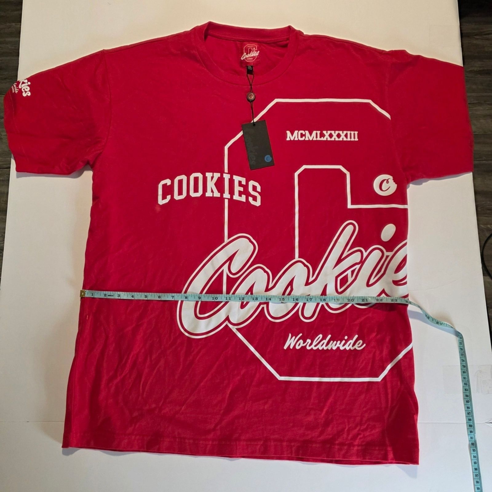 Cookies Cookies Red Short Sleeve Tee 2XL!! Size US XXL / EU 58 / 5 - 2 Thumbnail