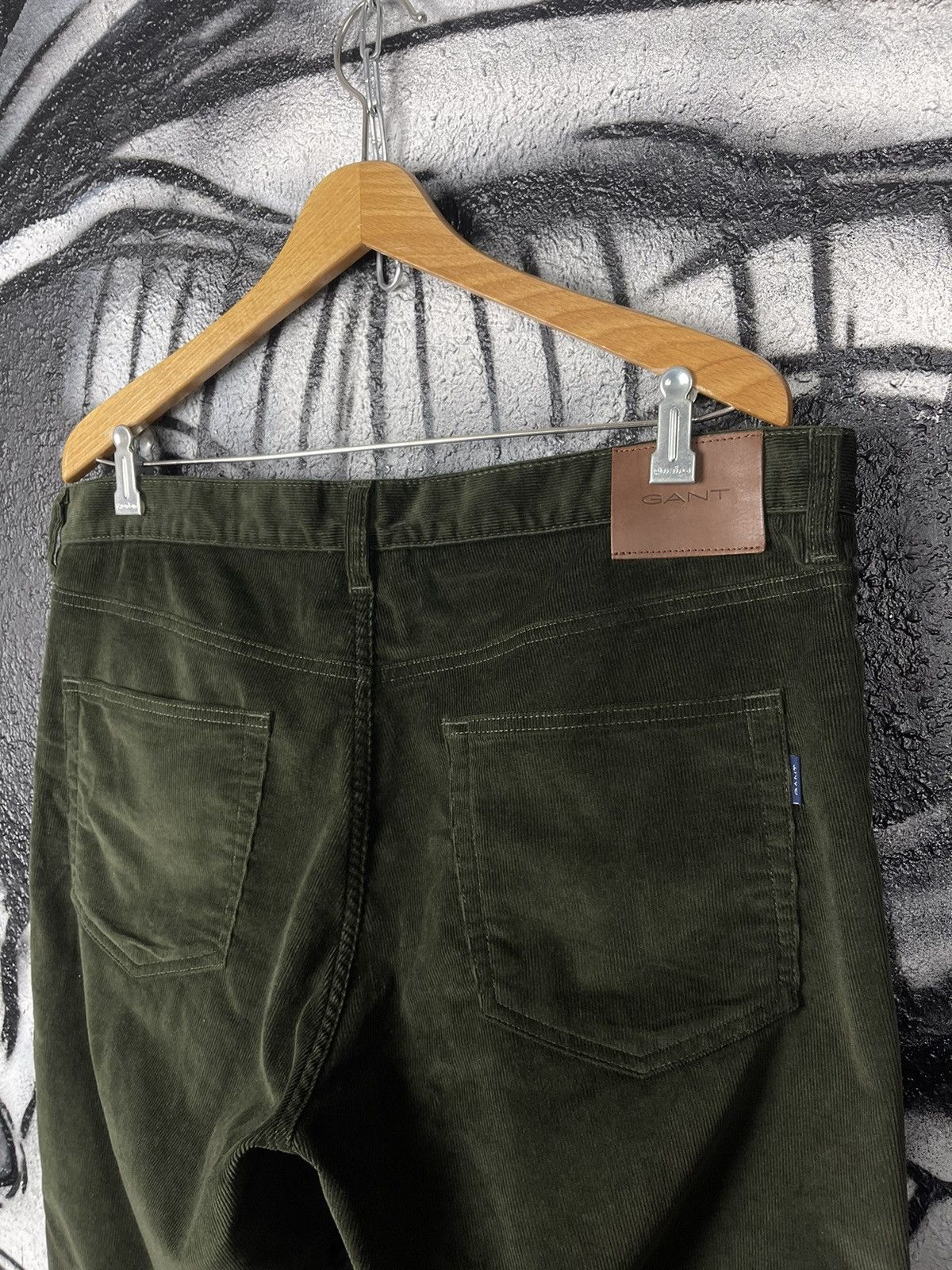 Gant Gant Corduroy Dark Green Pants Men’s Size 36/30 Size US 36 / EU 52 - 14 Thumbnail