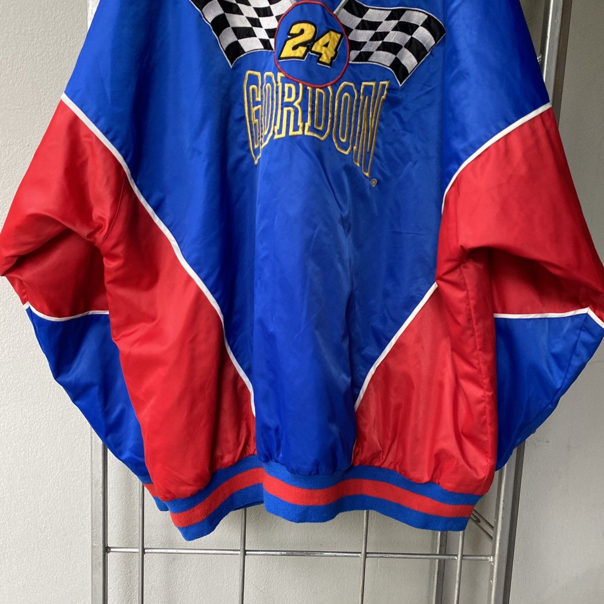 Nutmeg Nutmeg Gordon Racing Jacket – Blue/Red Size US XL / EU 56 / 4 - 15 Thumbnail