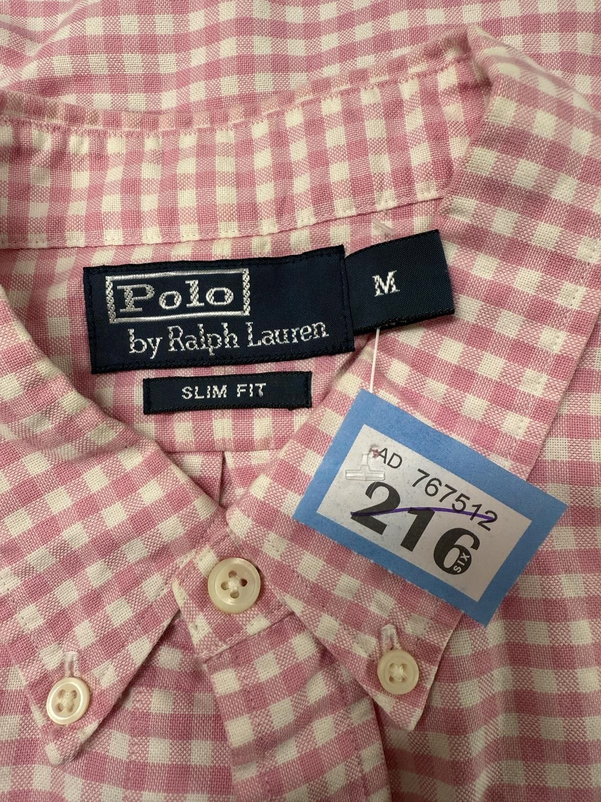 Polo Ralph Lauren Polo Ralph Lauren Pink Gingham Button-Down Shirt Size US M / EU 48-50 / 2 - 4 Thumbnail