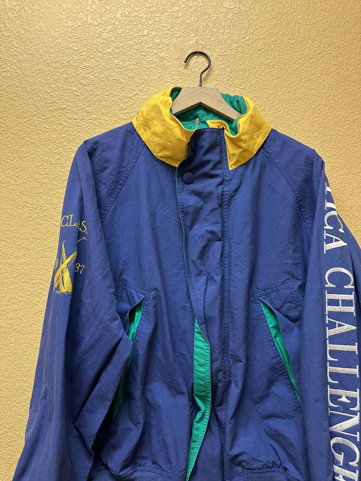 Vintage 2000s Y2K Vintage Nautica Challenge J Class l Sailing