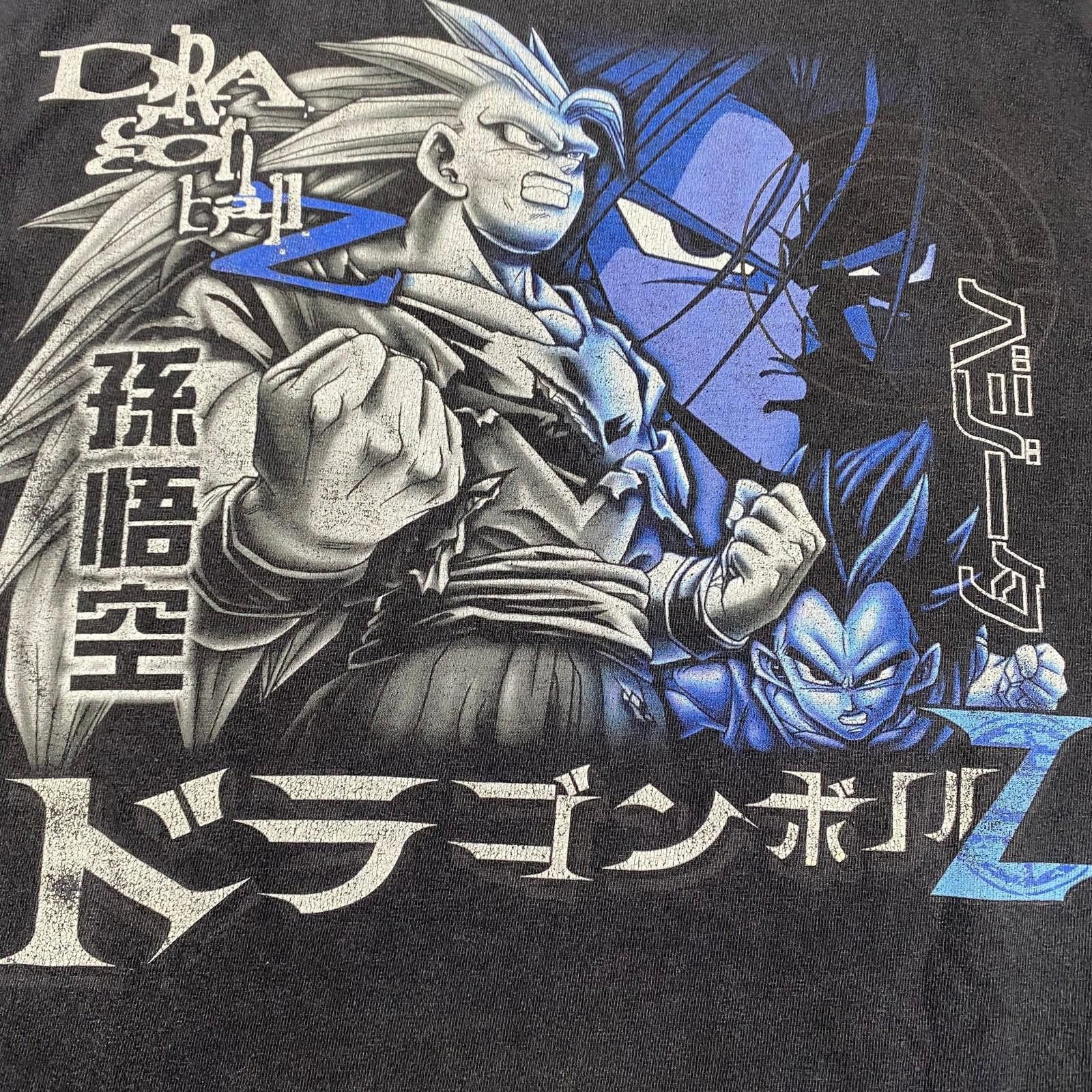 Other 2001 Dragon Ball Z Goku Vegeta Trunks Super Saiyan 3 Shirt Size ONE SIZE - 6 Thumbnail
