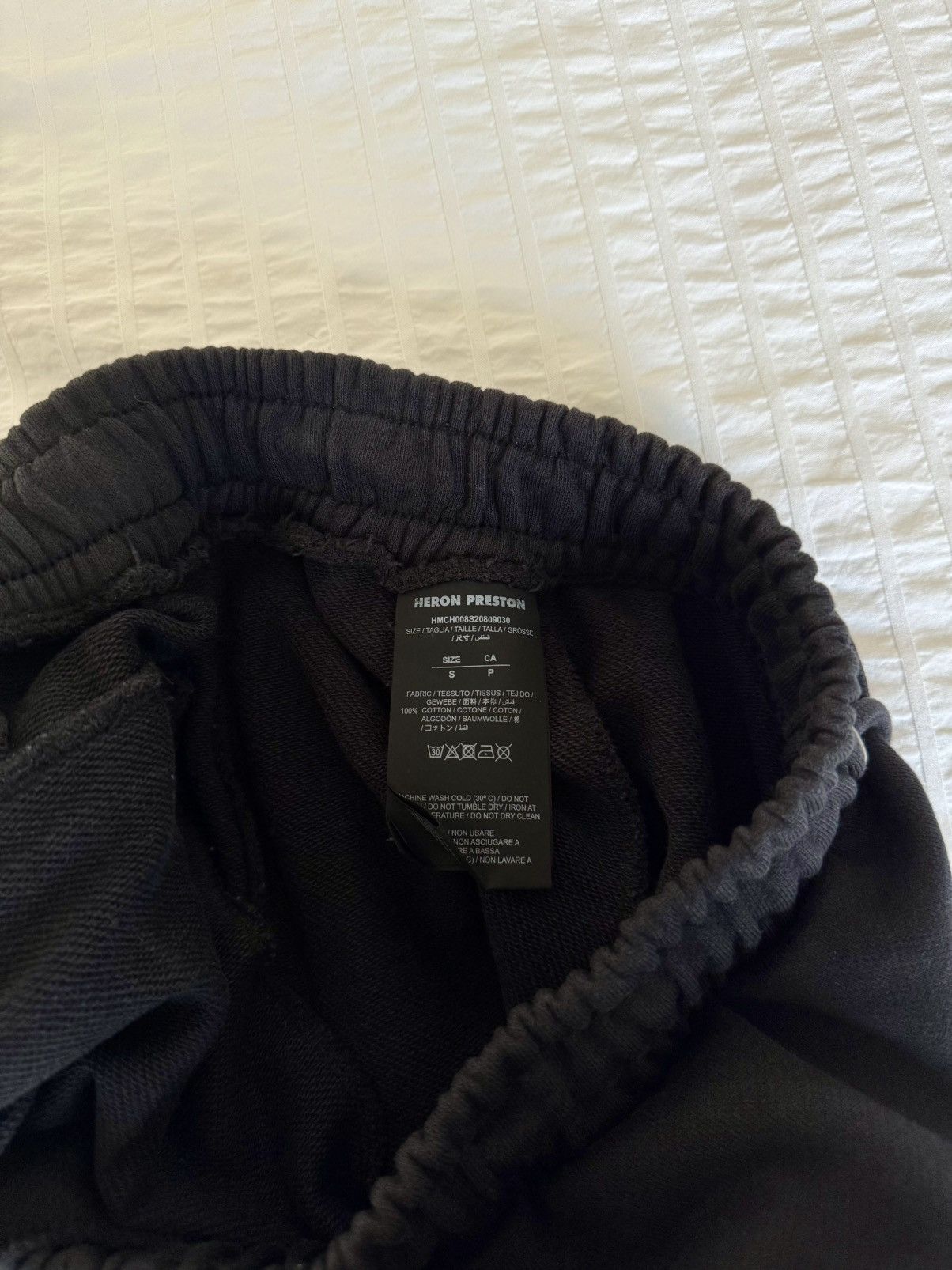 Heron Preston Heron Preston FW21 “СТИЛЬ” Style Sweatpants Size US 30 / EU 46 - 6 Thumbnail