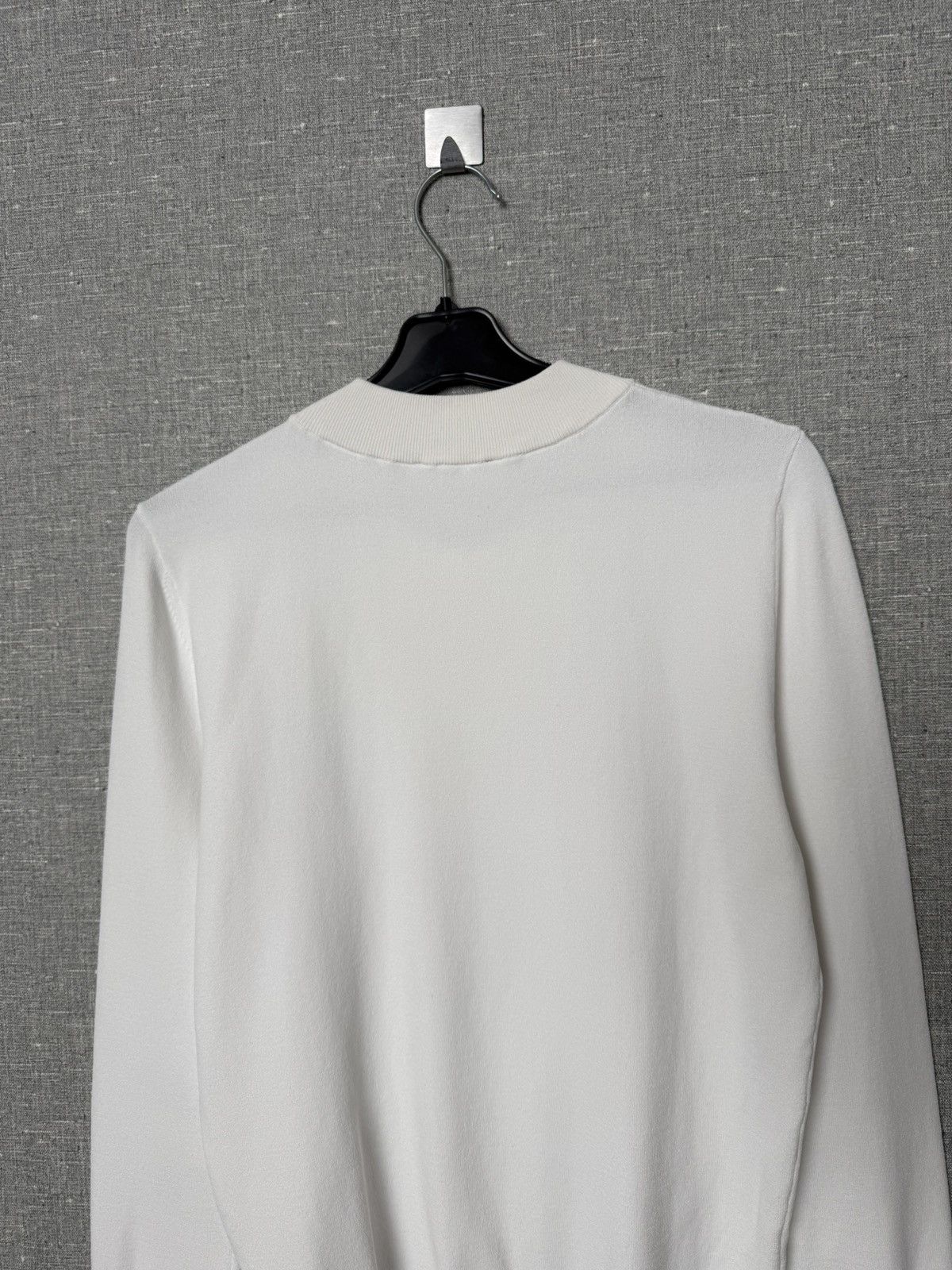 Louis Vuitton Louis Vuitton Uniforms Sweater White With Shoulder Zipper Size M / US 6-8 / IT 42-44 - 10 Thumbnail