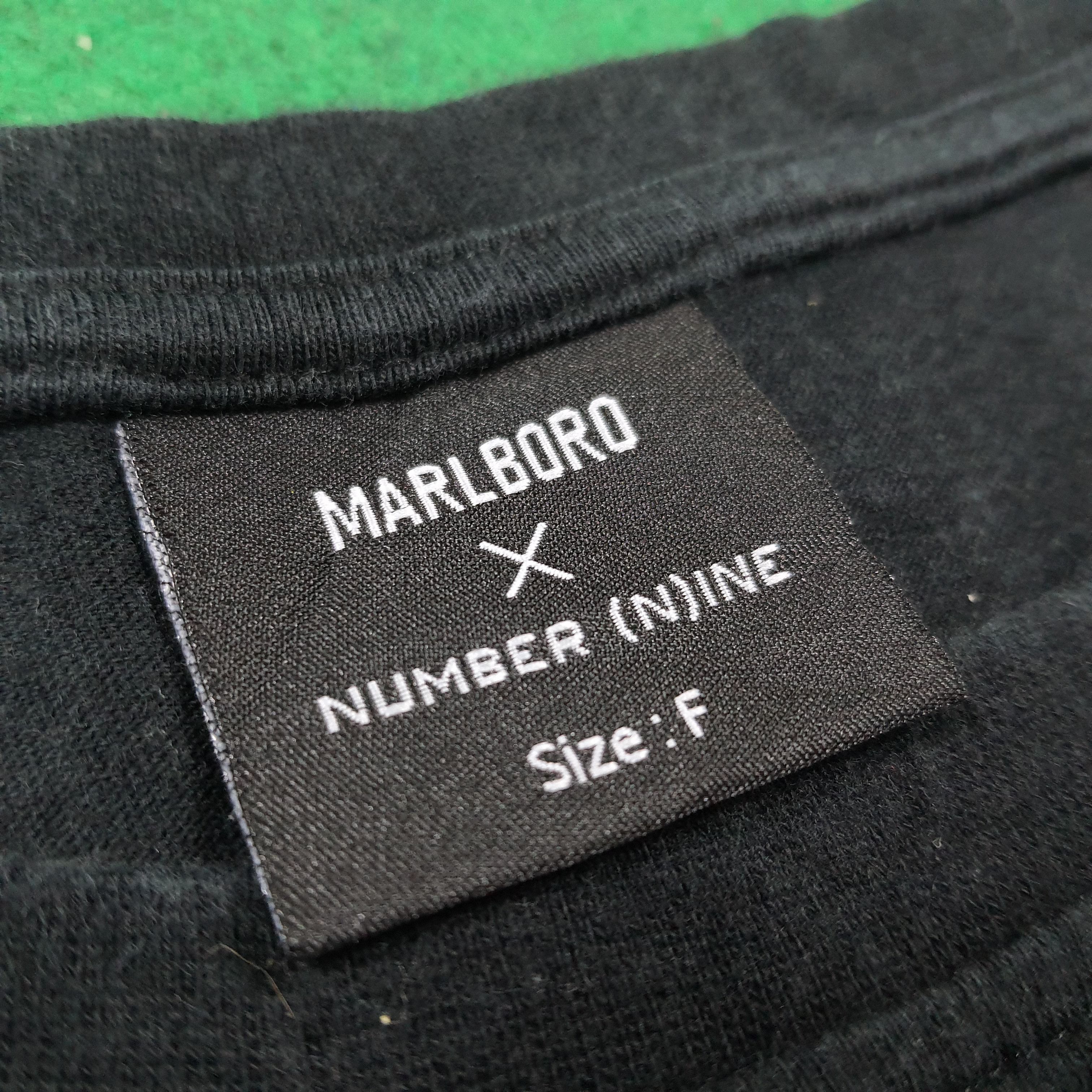 Number (N)ine Vintage Marlboro x Number Nine Streetwear Tshirt C285N44 Size US M / EU 48-50 / 2 - 6 Thumbnail