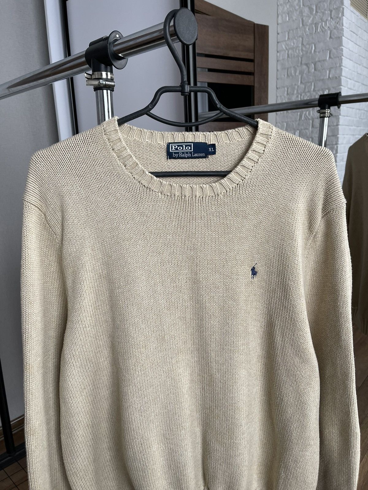Ralph Lauren Ralph Lauren Polo RL Vintage Knit Sweater 90s Distressed Size US XL / EU 56 / 4 - 3 Thumbnail