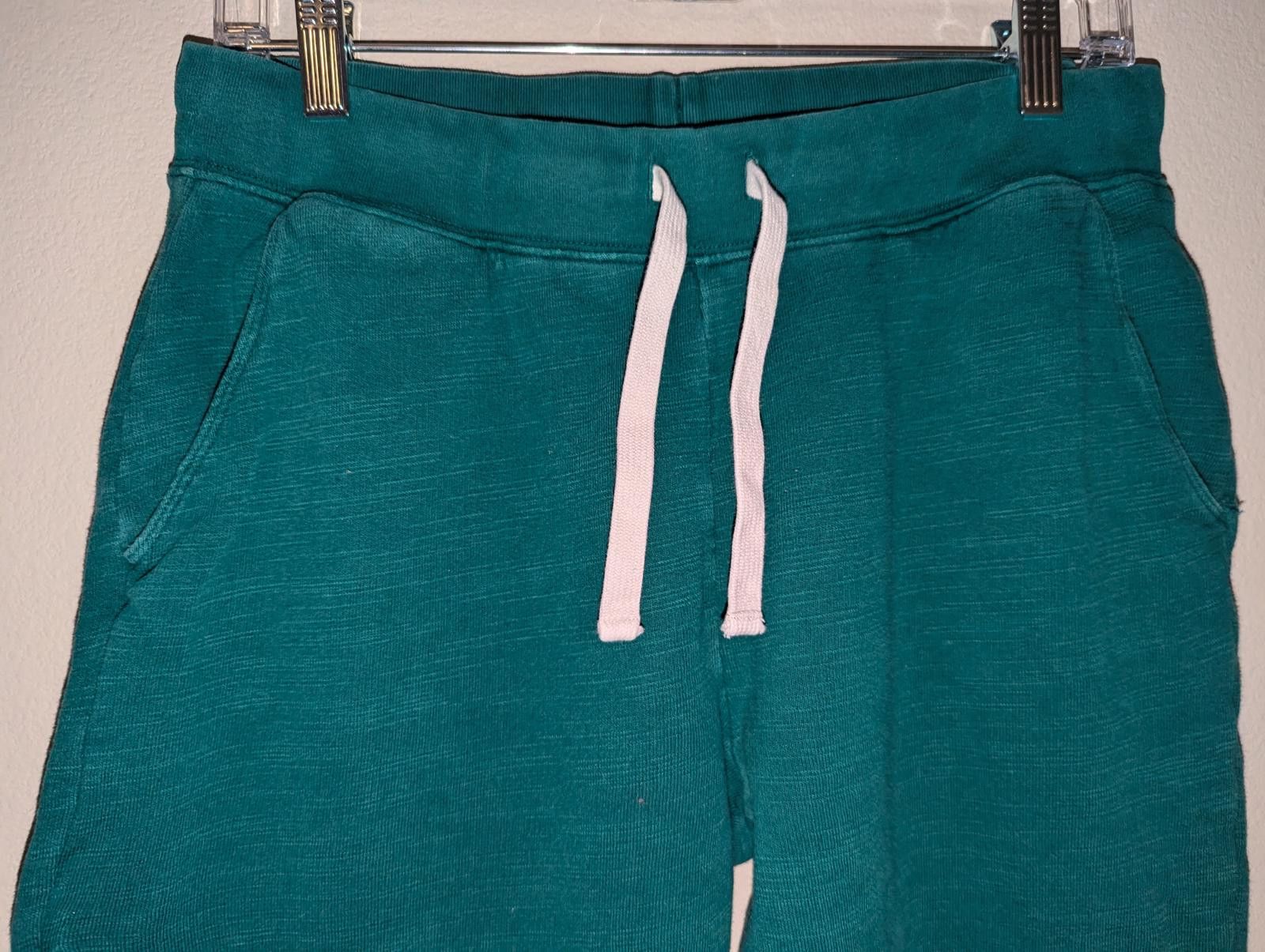 J.Crew J. Crew Fleece Re-Imagined by J. Crew Teal Sweatpants Small Size US 30 / EU 46 - 2 Thumbnail