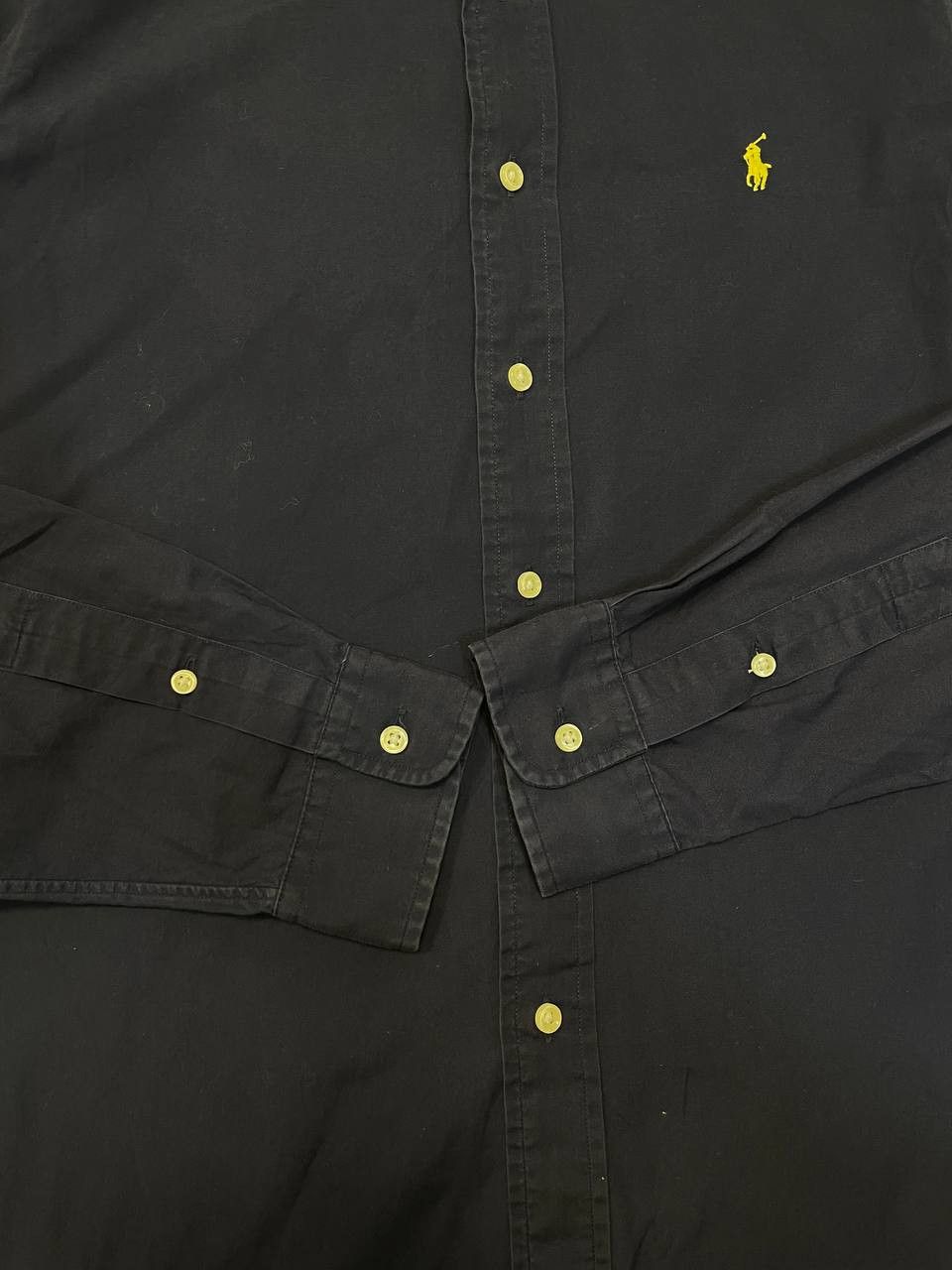 Ralph Lauren Vintage Ralph Lauren Shirt Custom Fit Navy Blue Men’s Size US M / EU 48-50 / 2 - 8 Thumbnail