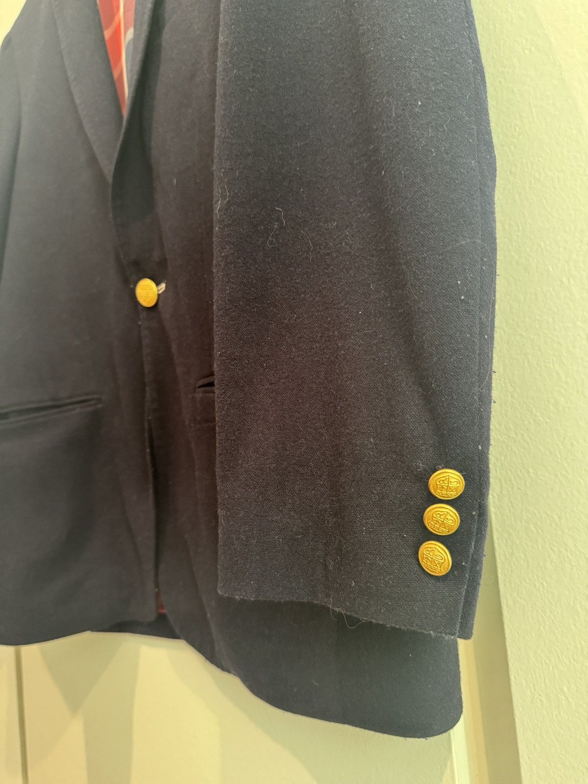 Gant Rugger Gant Rugger Navy Blazer Size 40S - 3 Thumbnail