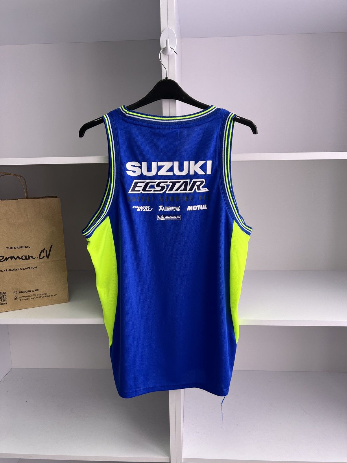 Vintage Vintage Suzuki Racing Sleeveless T-shirt Size US XL / EU 56 / 4 - 13 Thumbnail