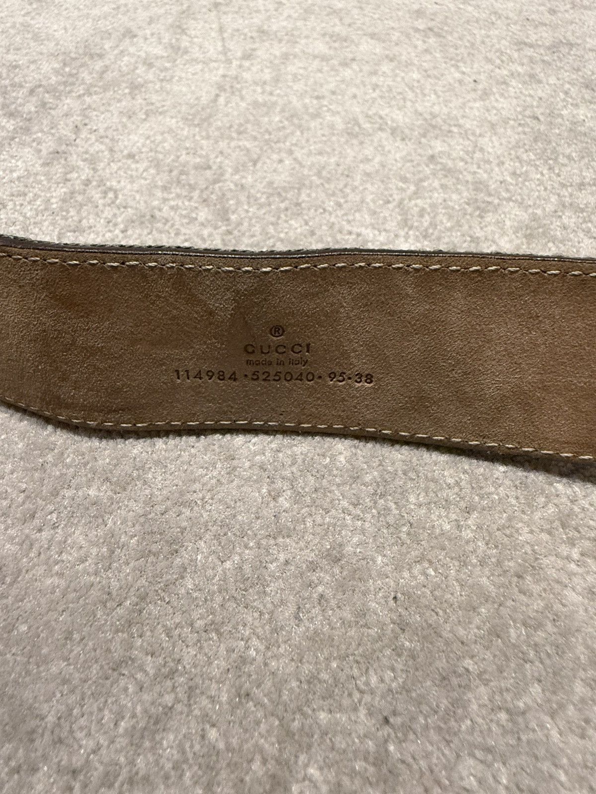 Gucci Gucci 1973 leather belt Size 36 - 2 Thumbnail
