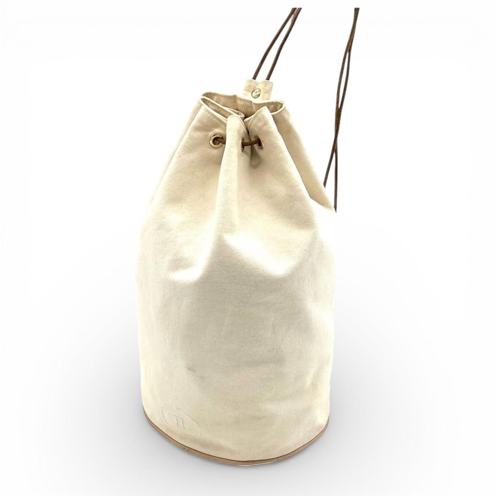 Hermes Hermès - Women's Canvas Bucket Bag Size ONE SIZE - 1 Thumbnail