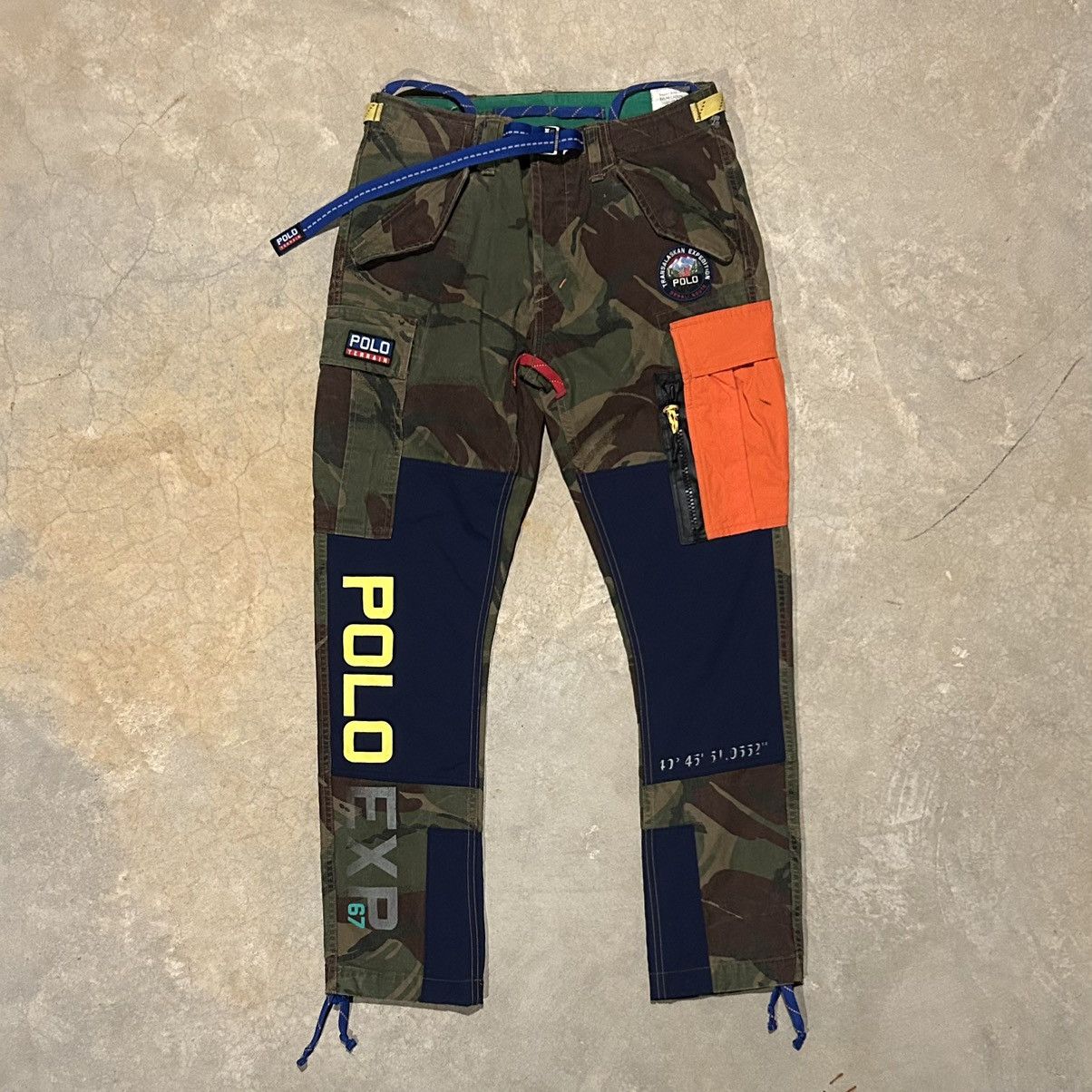 Rare Vintage Polo Ralph Lauren Expedition Terrain Camo Pants
