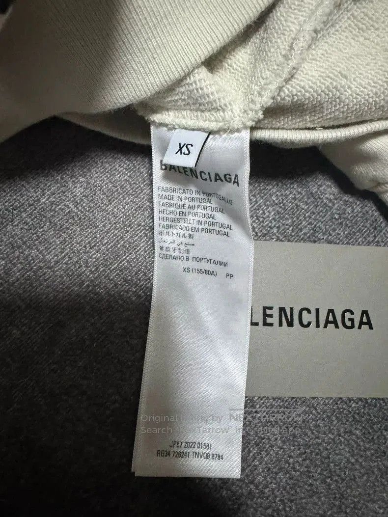 Balenciaga Balenciaga Logo Print Hoodie XS. Size US XS / EU 42 / 0 - 3 Thumbnail