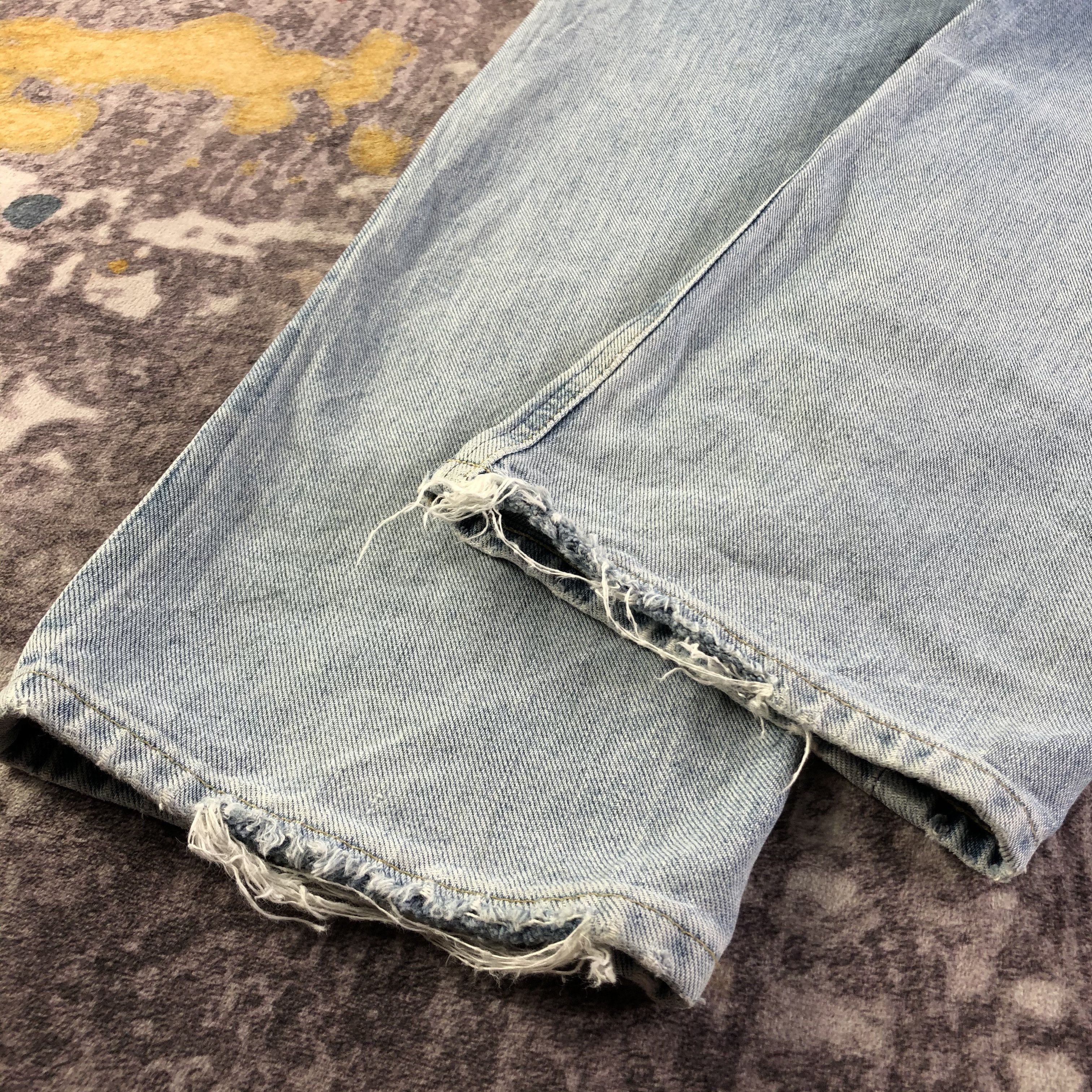 Lee × Vintage Vintage Light Wash Lee Selvedge Jeans-JM3585 Size 28" / US 6 / IT 42 - 8 Thumbnail