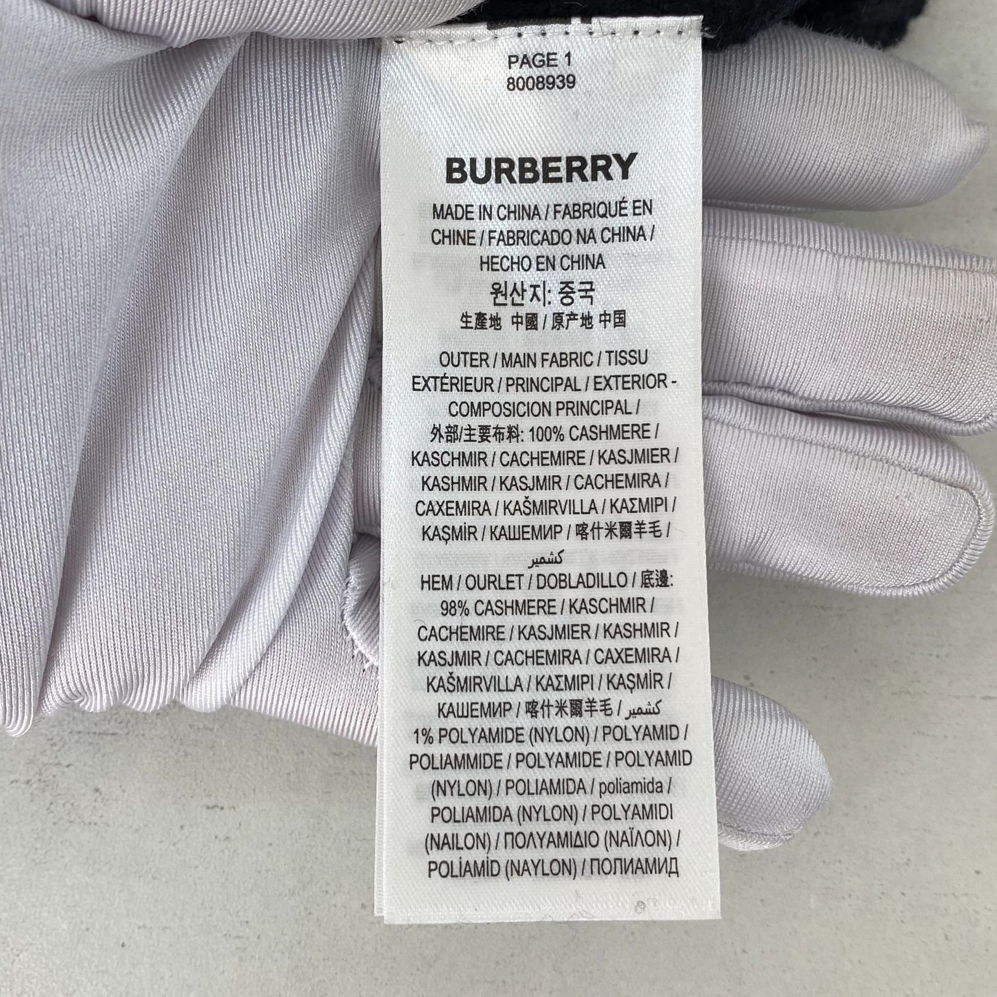 Burberry Burberry Black Knit Top L New With Tags Size US L / EU 52-54 / 3 - 8 Thumbnail