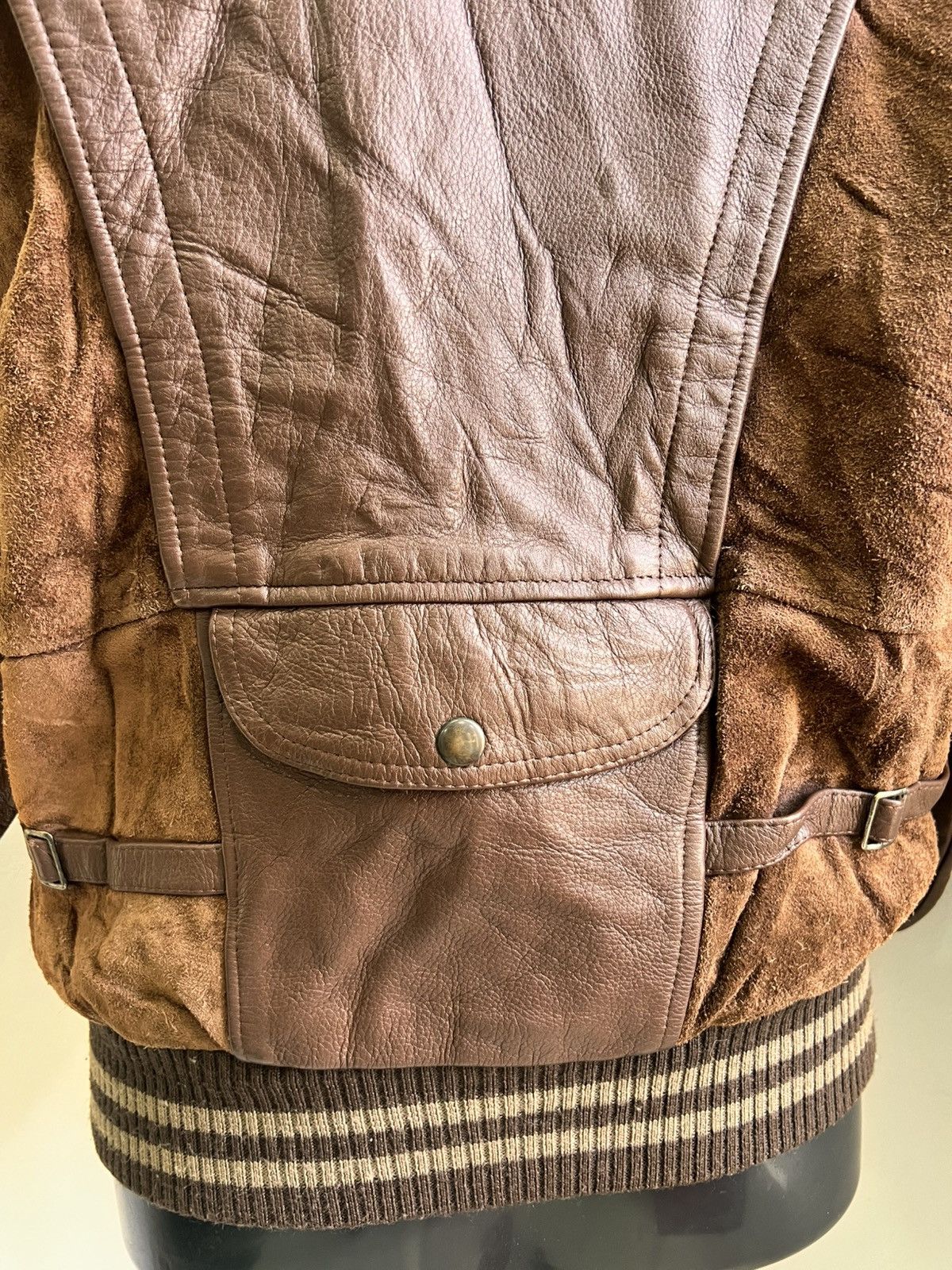 Vintage Vintage Leather Jacket Size US M / EU 48-50 / 2 - 4 Thumbnail