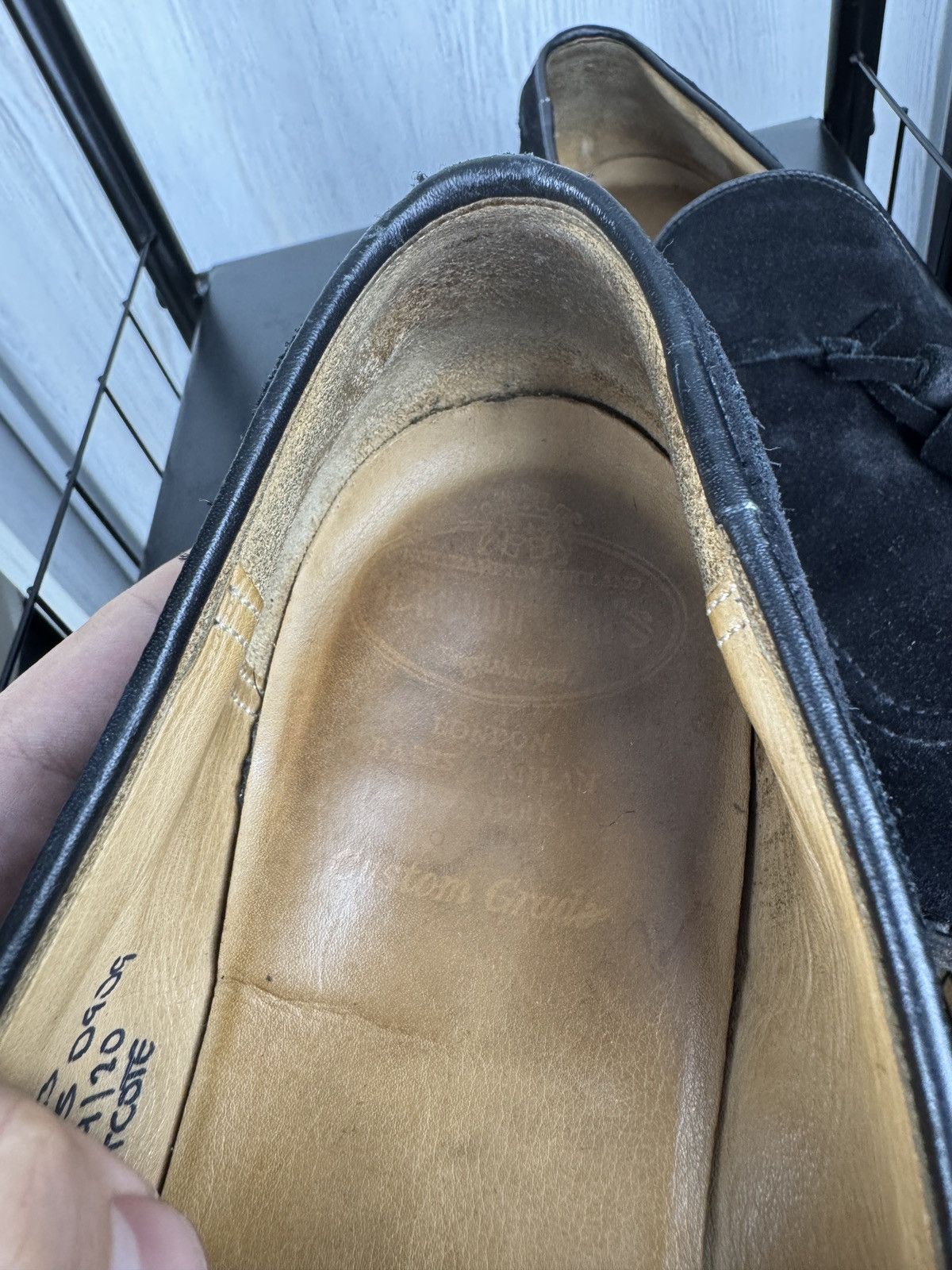 Church's Church’s black suede westcote loafers size 90 F UK9 US10 Size US 10 / EU 43 - 15 Thumbnail