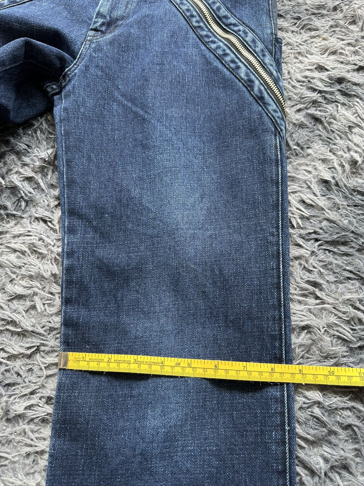 Japanese Brand Bloomy Asterisk hybrid indigo dyed denim Size US 31 - 16 Thumbnail