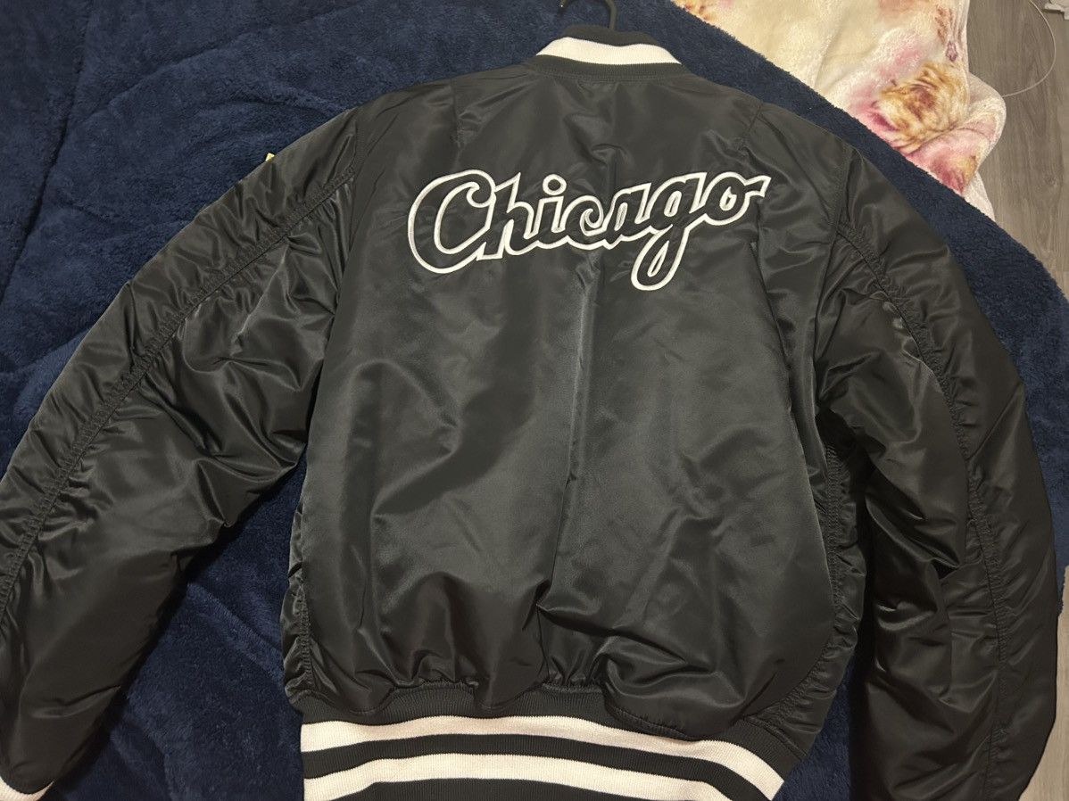 Alpha Industries × New Era Alpha Industries Chicago White Sox Bomber Jacket Size US S / EU 44-46 / 1 - 2 Thumbnail