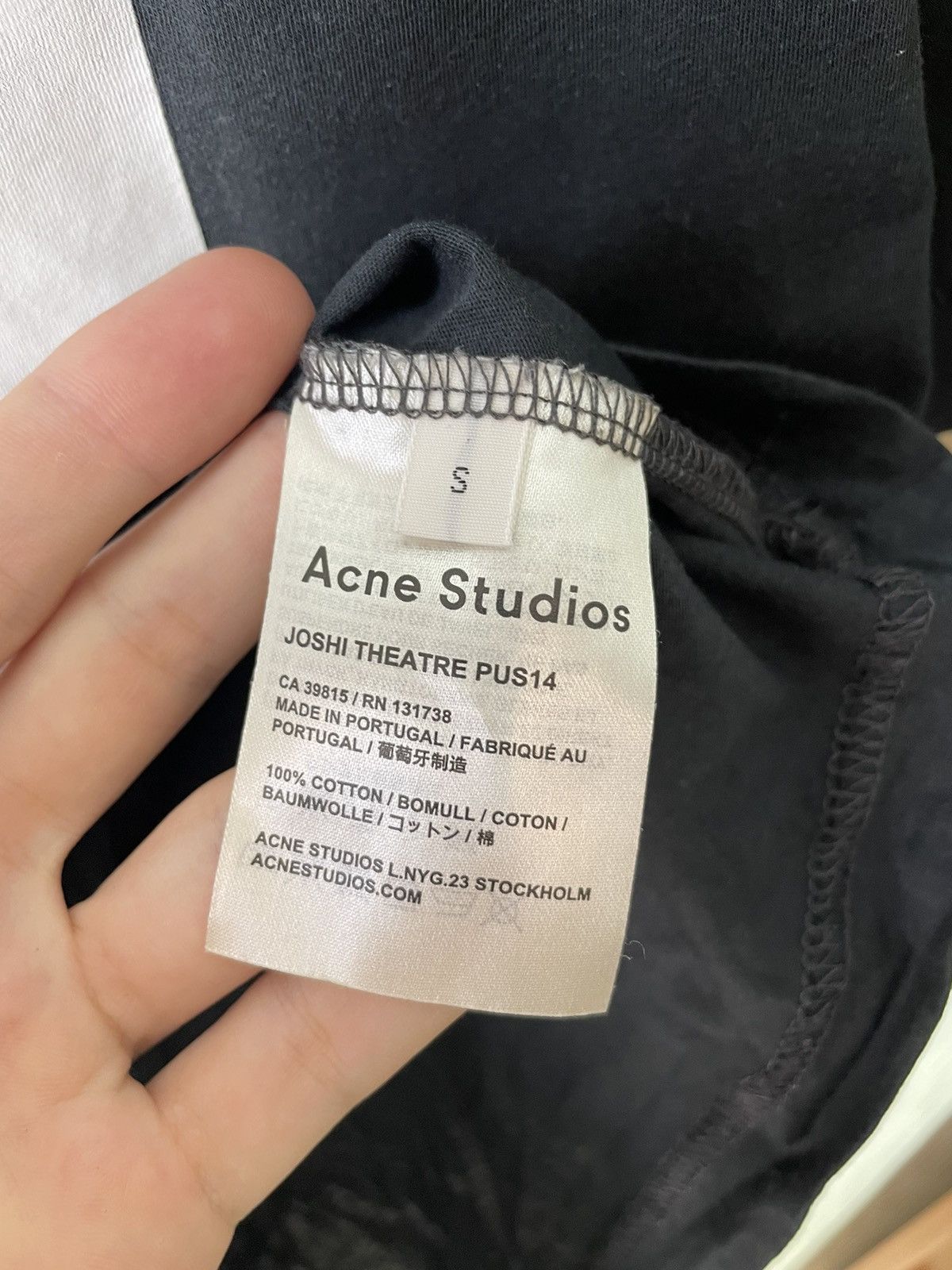 Acne Studios × Designer Acne studios streetwear T shirt Size US S / EU 44-46 / 1 - 8 Thumbnail