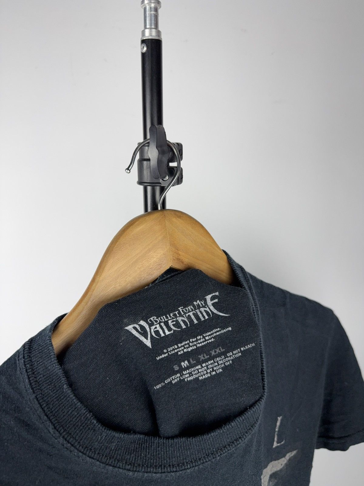 Vintage 00s Bullet For My Valentine Venom 2015 Metalcore Band Tee Size US M / EU 48-50 / 2 - 4 Thumbnail
