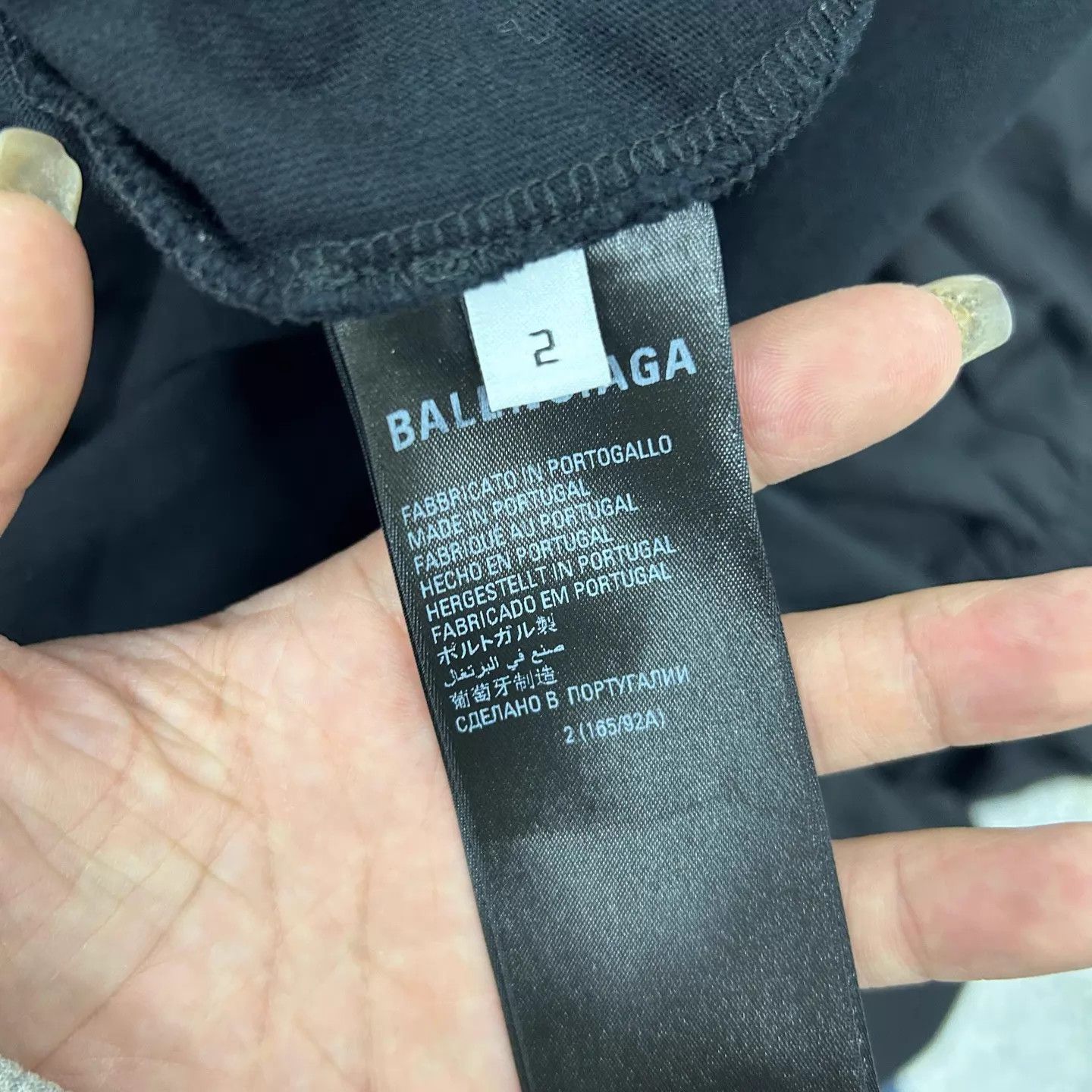 Balenciaga Balenciaga x Adidas Trefoil Embroidered SS Tee 2 Size XS / US 0-2 / IT 36-38 - 4 Thumbnail