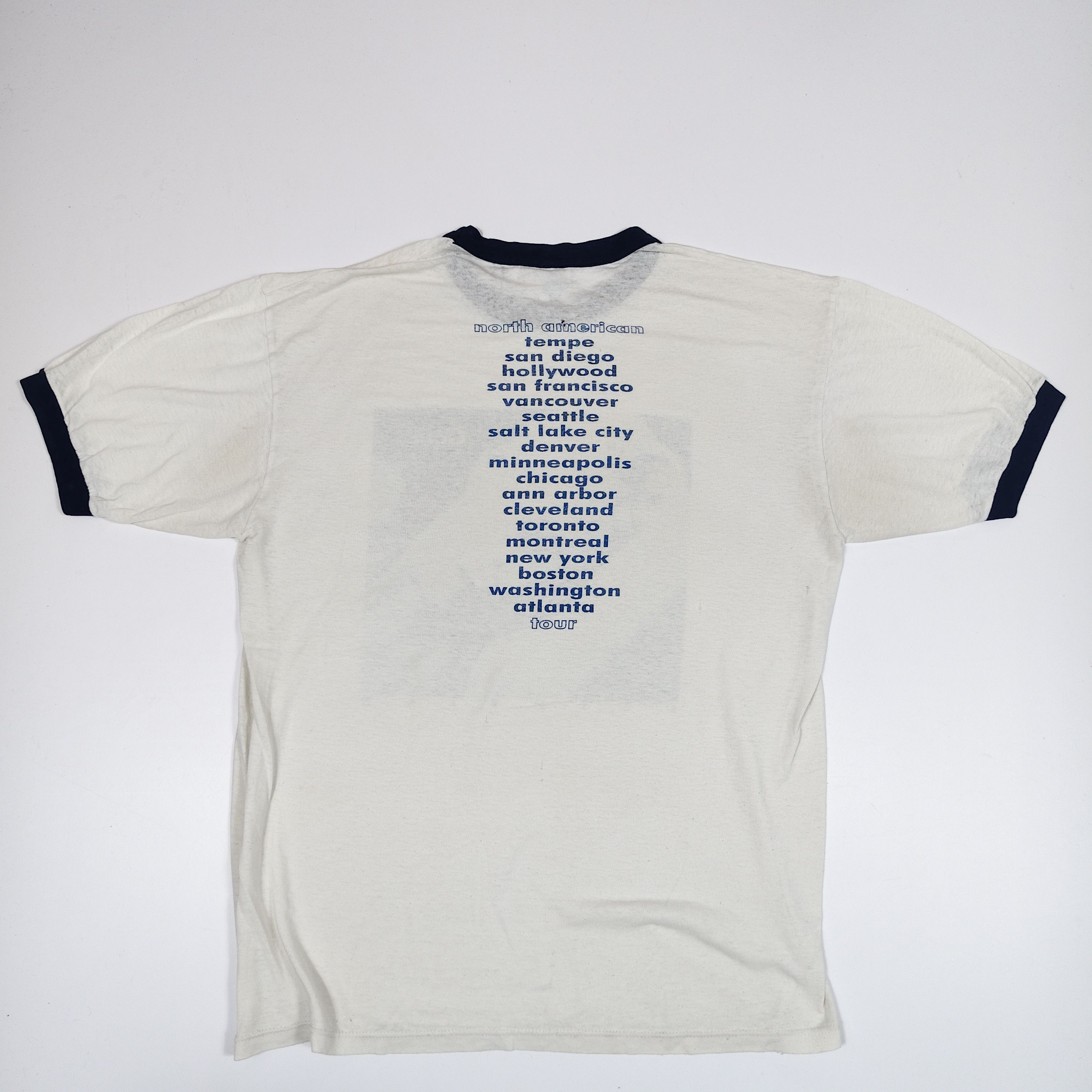 Band Tees 1995 Gene Olympian North American Tour Ringer Britpop Size US L / EU 52-54 / 3 - 2 Thumbnail