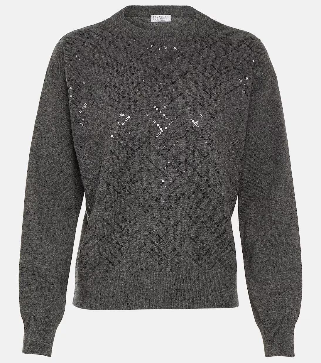 Brunello Cucinelli o1y0825 Crewneck Sweater in Black Size XXL / US 16-18 / IT 52-54 - 1 Thumbnail