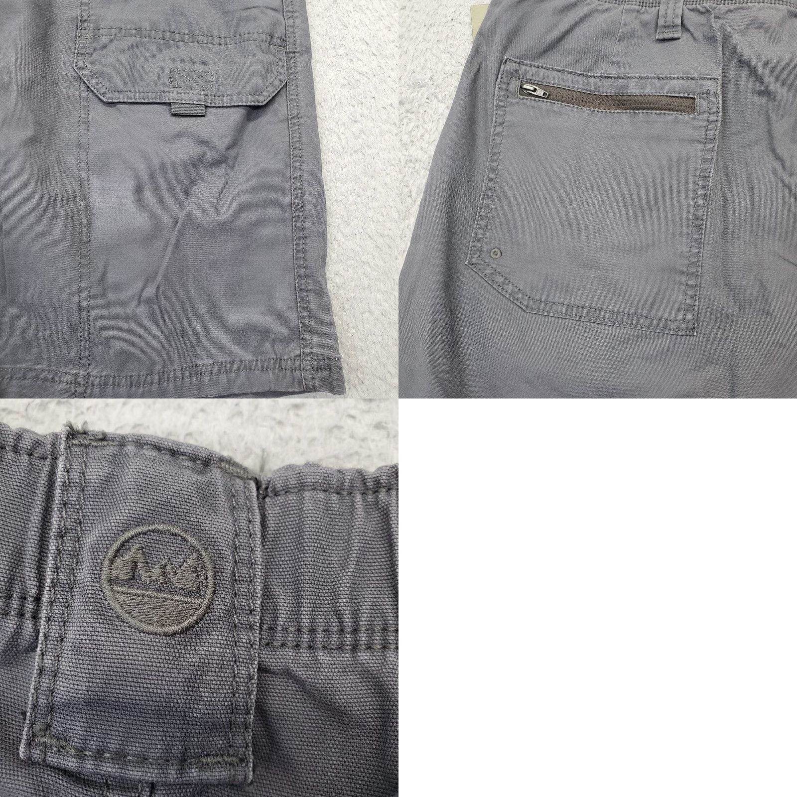 Wrangler Wrangler Shorts Mens 42 Gray UPF 30 Comfort Classic Flex Waistband NW934AN Size US 42 / EU 58 - 8 Thumbnail