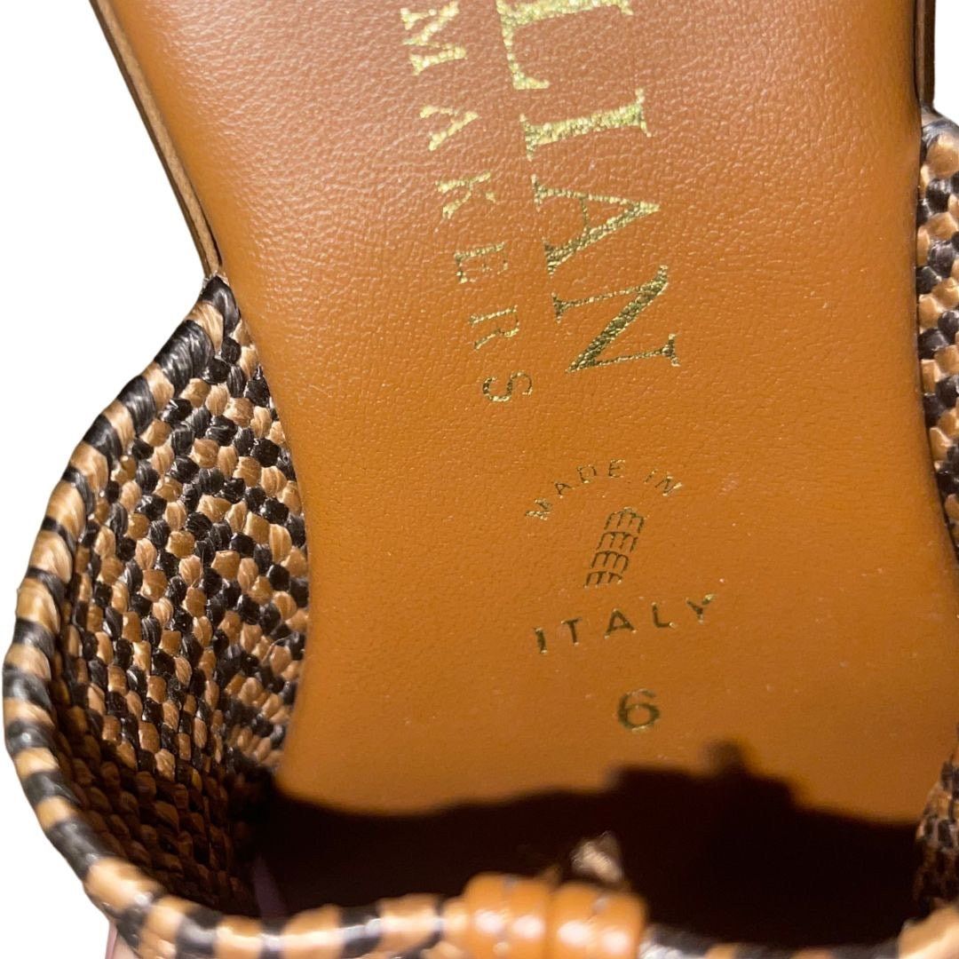 Other Italian Shoemaker Layna Thong Sandals Fabric T-Stap Slip-on Size US 6 / IT 36 - 5 Thumbnail