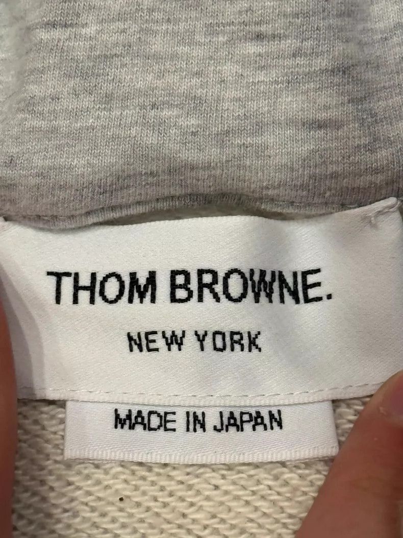Thom Browne Thom browne Classic striped zipper sweatshirt Size US S / EU 44-46 / 1 - 3 Thumbnail