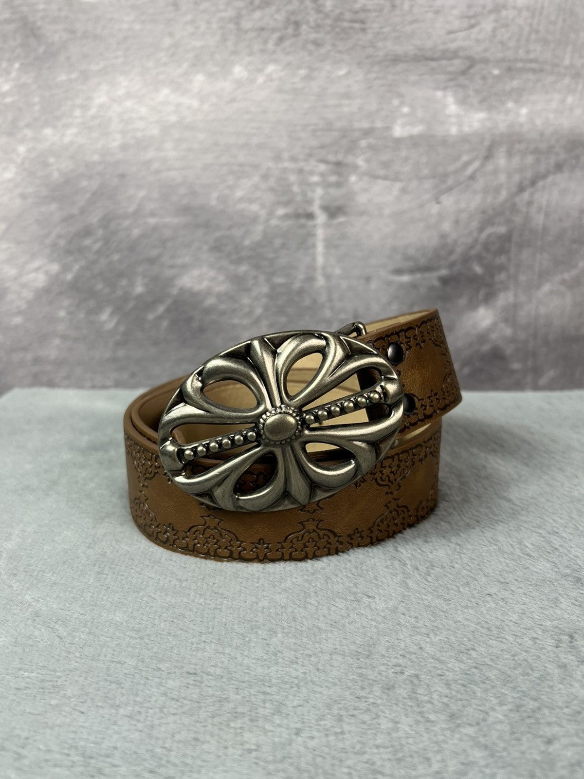 Other Metal Plaque Big Cross Y2K Belt Size ONE SIZE - 3 Thumbnail