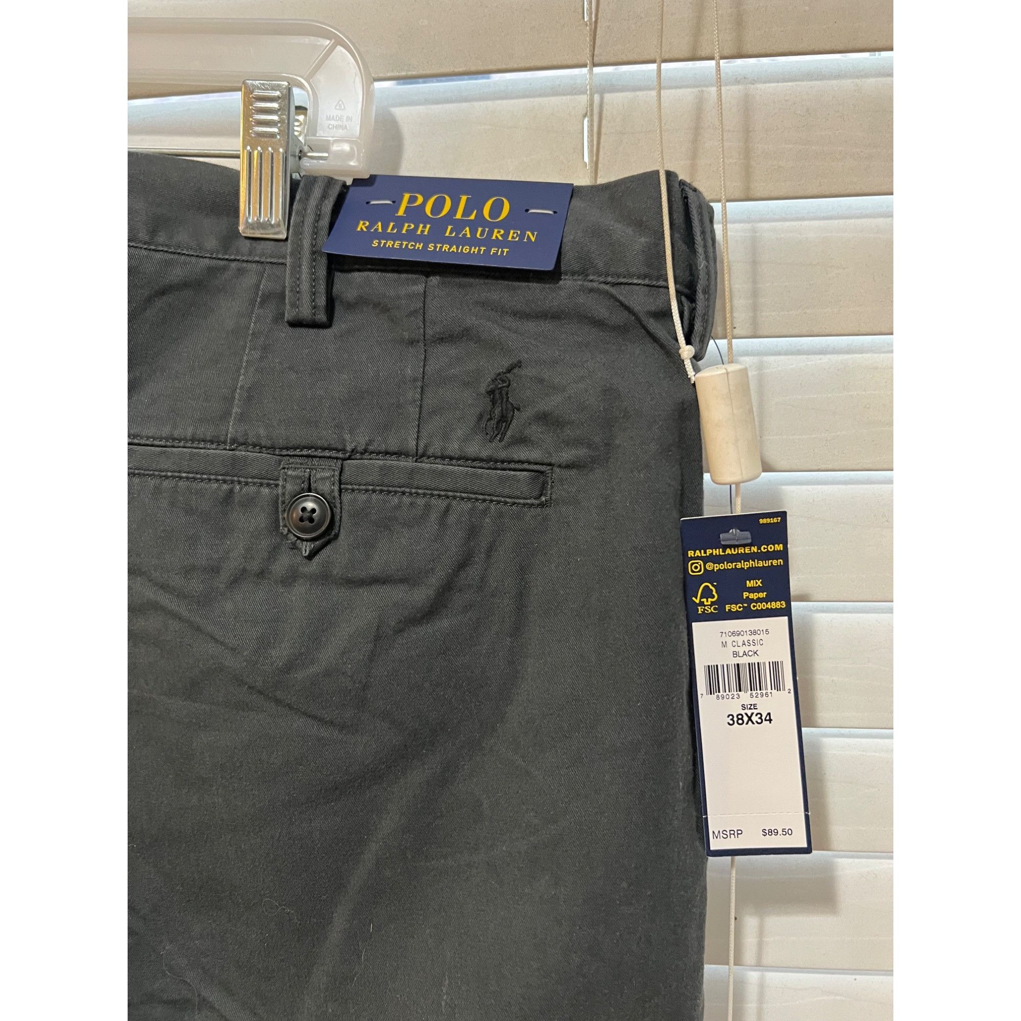 Polo Ralph Lauren Polo Ralph Lauren Mens Chinos Pants NWT - Size 38x34 Size US 38 / EU 54 - 3 Thumbnail