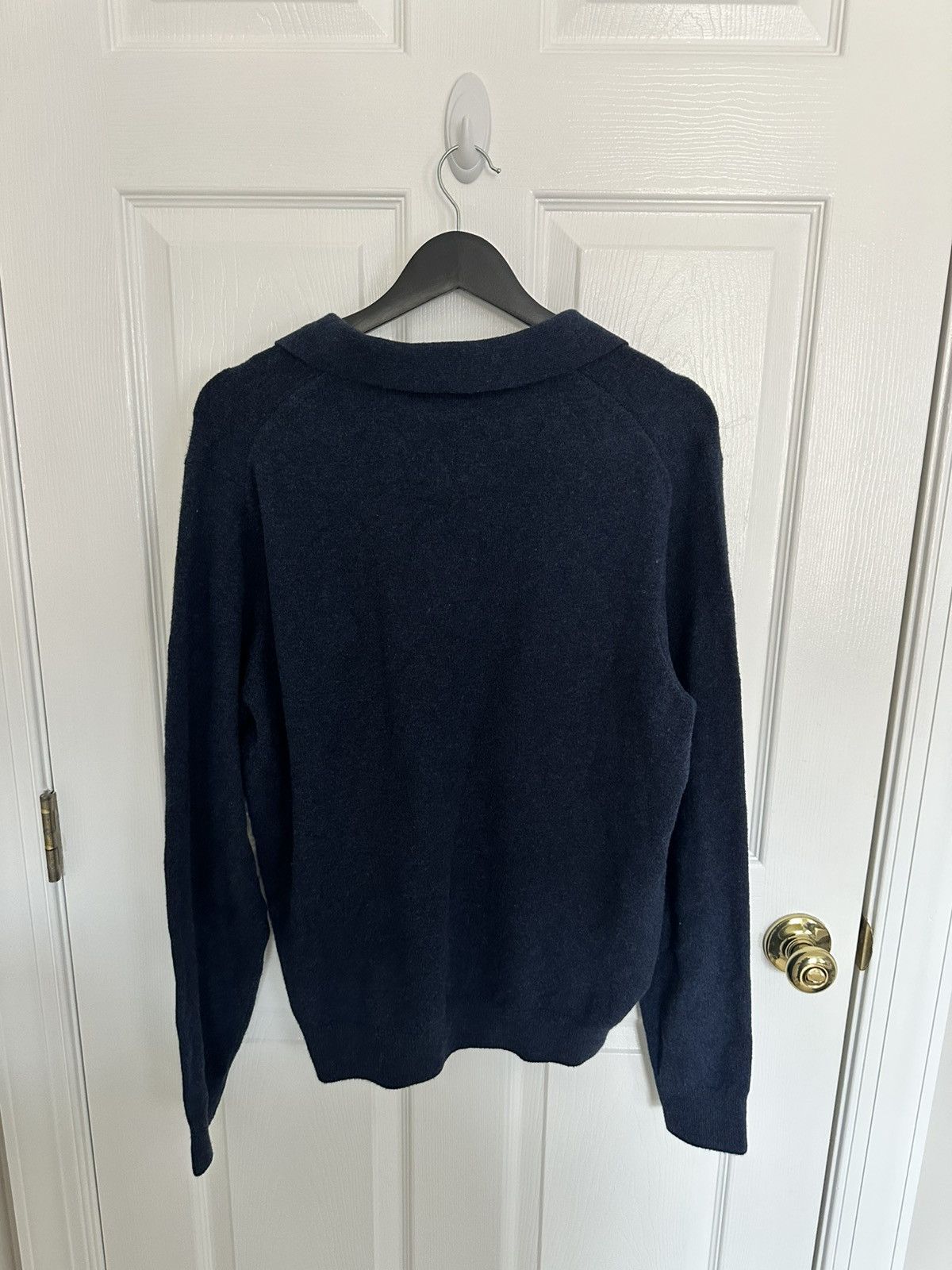 Faherty Faherty Long Sleeve Polo Navy - Medium Size US M / EU 48-50 / 2 - 2 Thumbnail