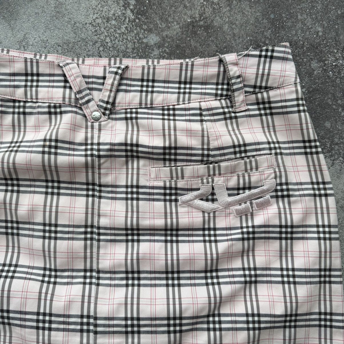 20471120 × Japanese Brand × Vintage Burberry Style Pink Check Vintage Skirt Size 32" / US 10 / IT 46 - 7 Thumbnail