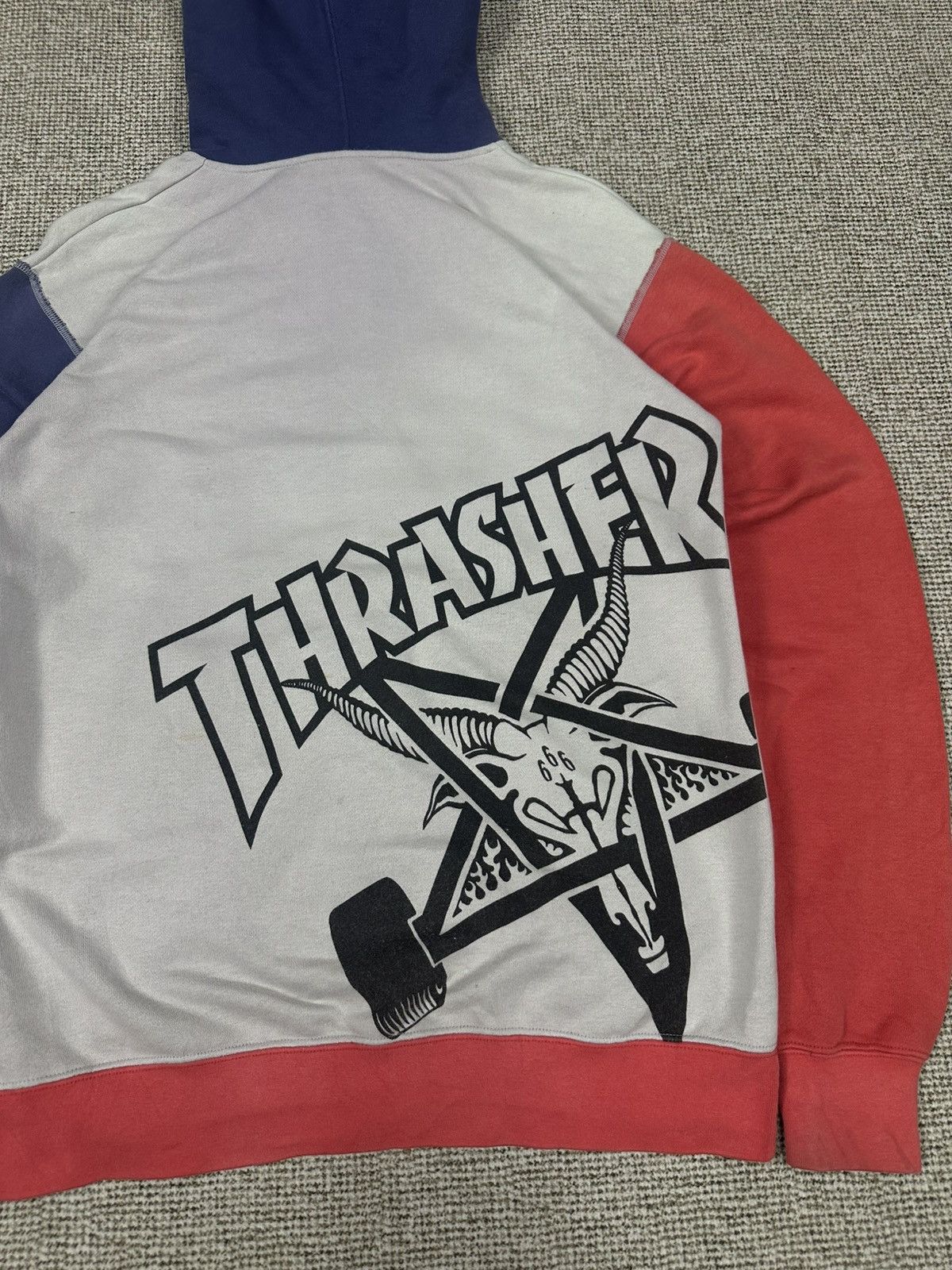 Thrasher Thrasher Skateboard Japan Flake Zipper Hoodie Z304 Size US M / EU 48-50 / 2 - 5 Thumbnail