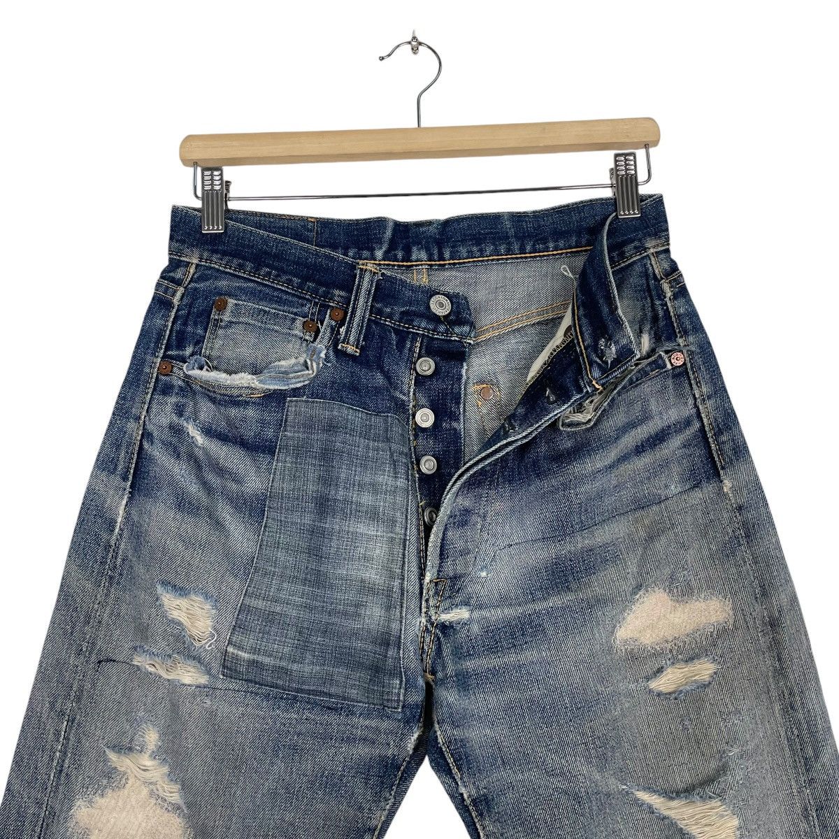 Alchemist × Japanese Brand 💥ALCHEMIST DISTRESSED SELVEDGE JEAN Size US 29 - 15 Thumbnail