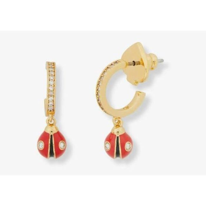 Kate Spade Kate spade nature walk ladybug huggies earrings new Grailed