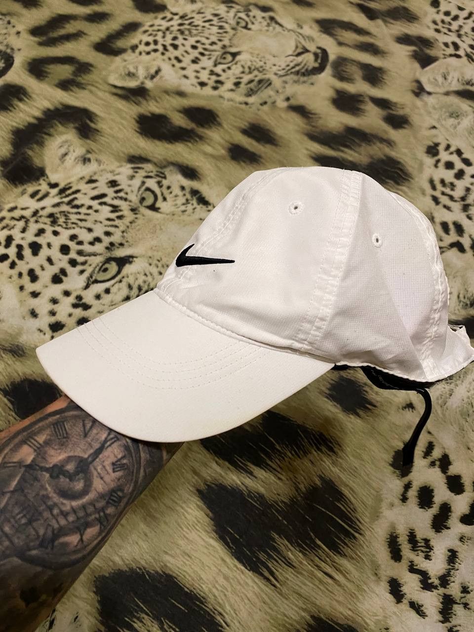 Nike × Vintage Nike Vintage 90s Swoosh Logo Hat Cap Snapback Rare Hype Size ONE SIZE - 5 Thumbnail